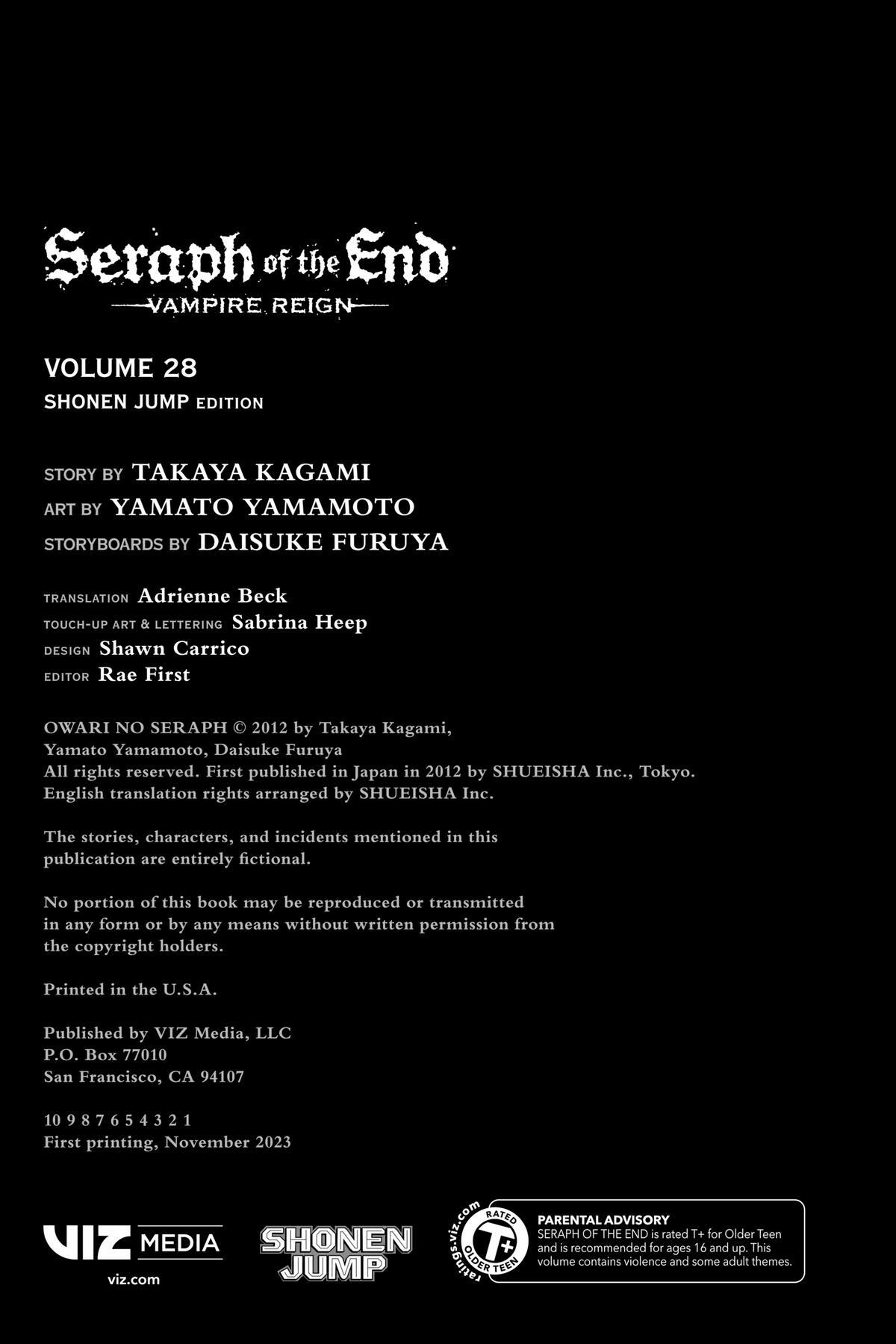 Read Owari no Seraph Manga Online