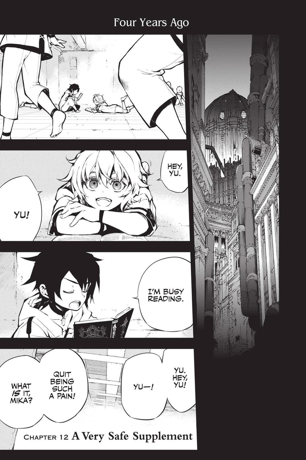 Read Owari no Seraph Manga Online