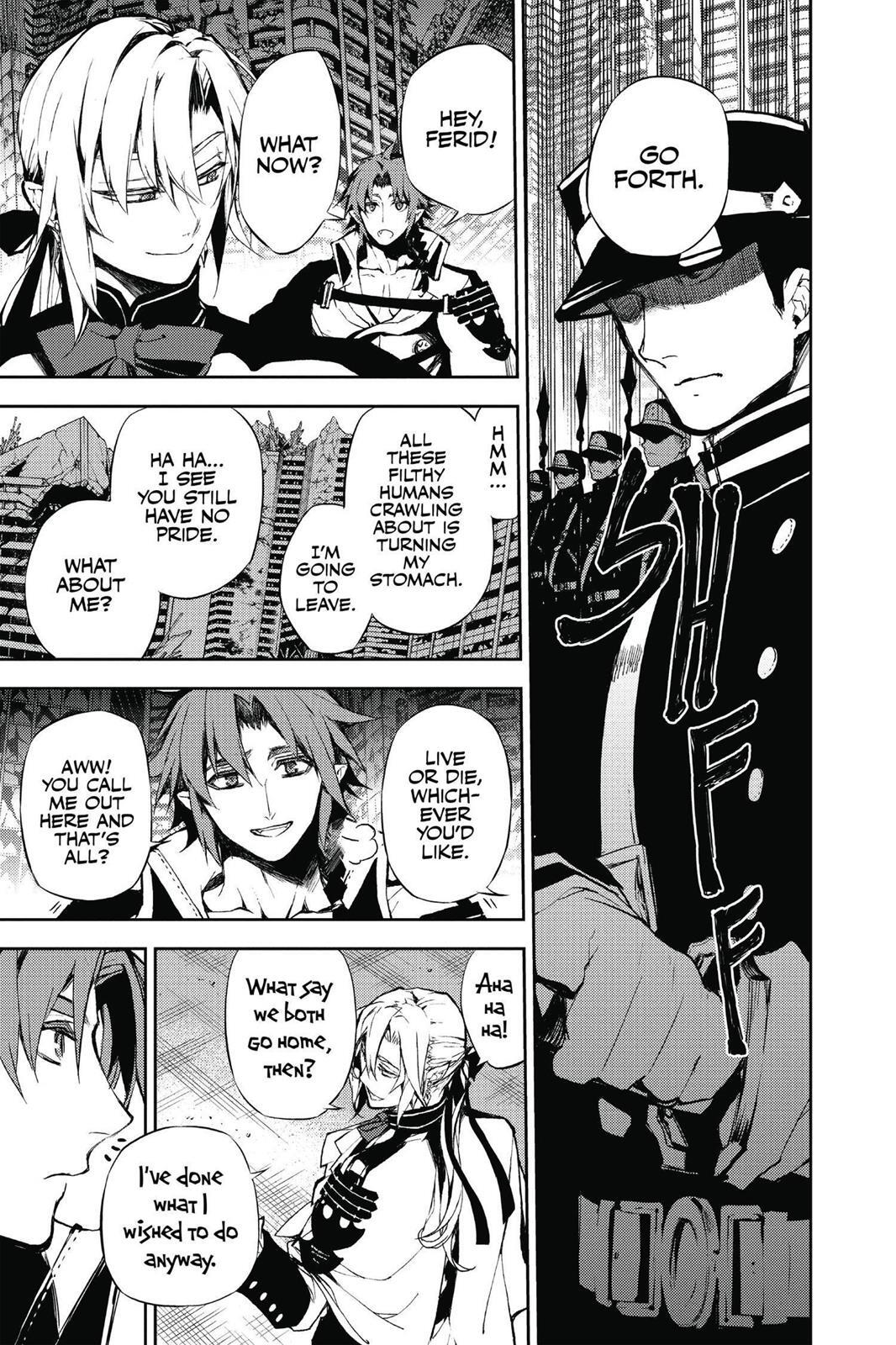 Read Owari no Seraph Manga Online