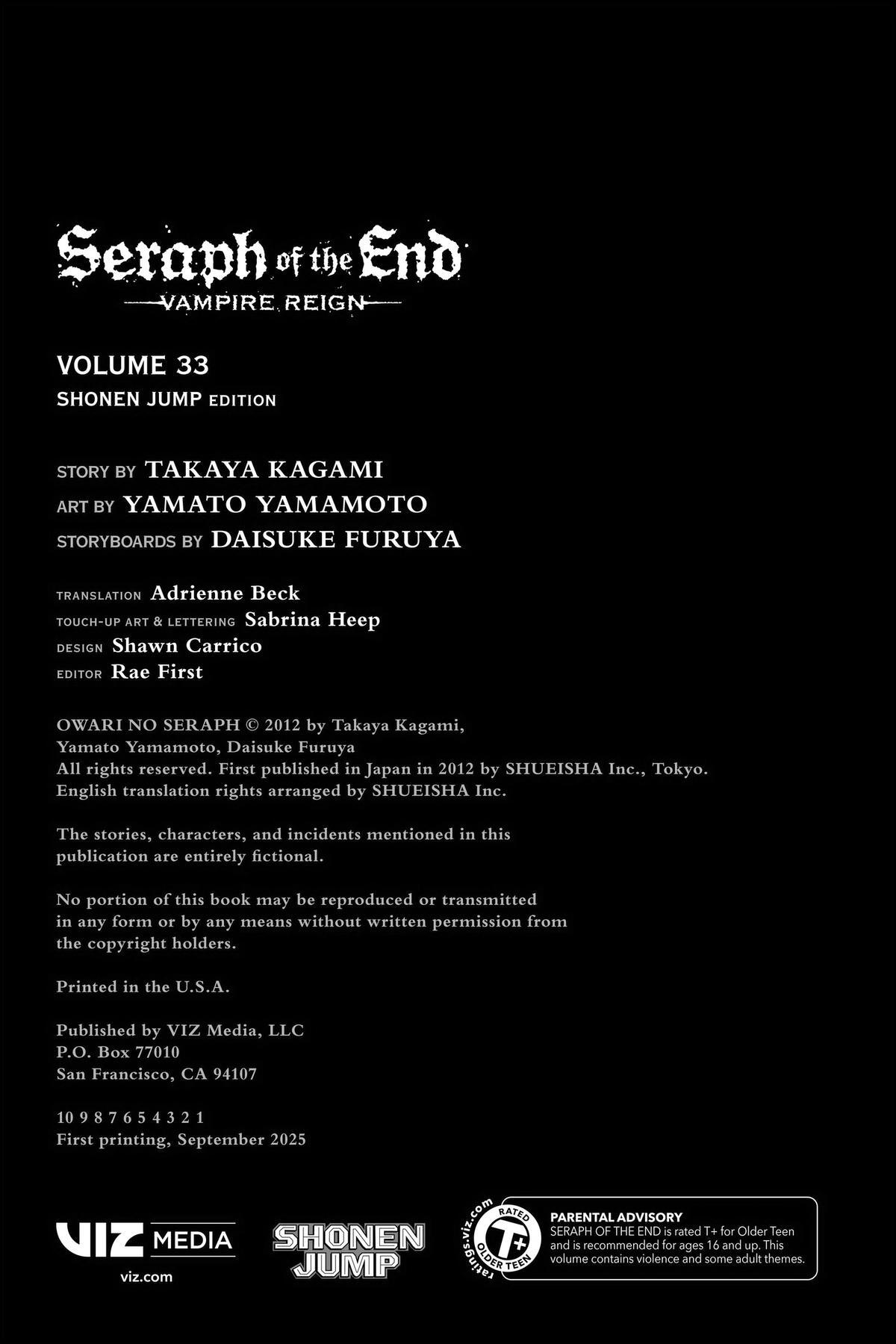 Read Owari no Seraph Manga Online