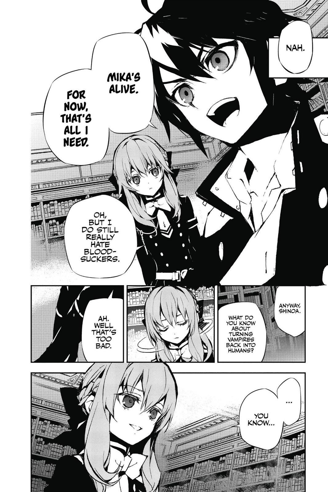 Read Owari no Seraph Manga Online