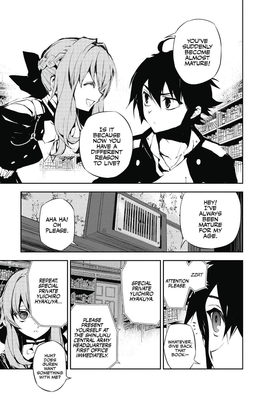 Read Owari no Seraph Manga Online