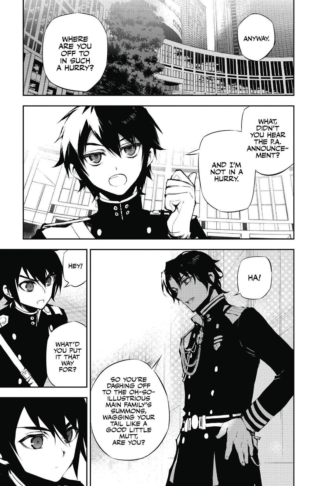 Read Owari no Seraph Manga Online