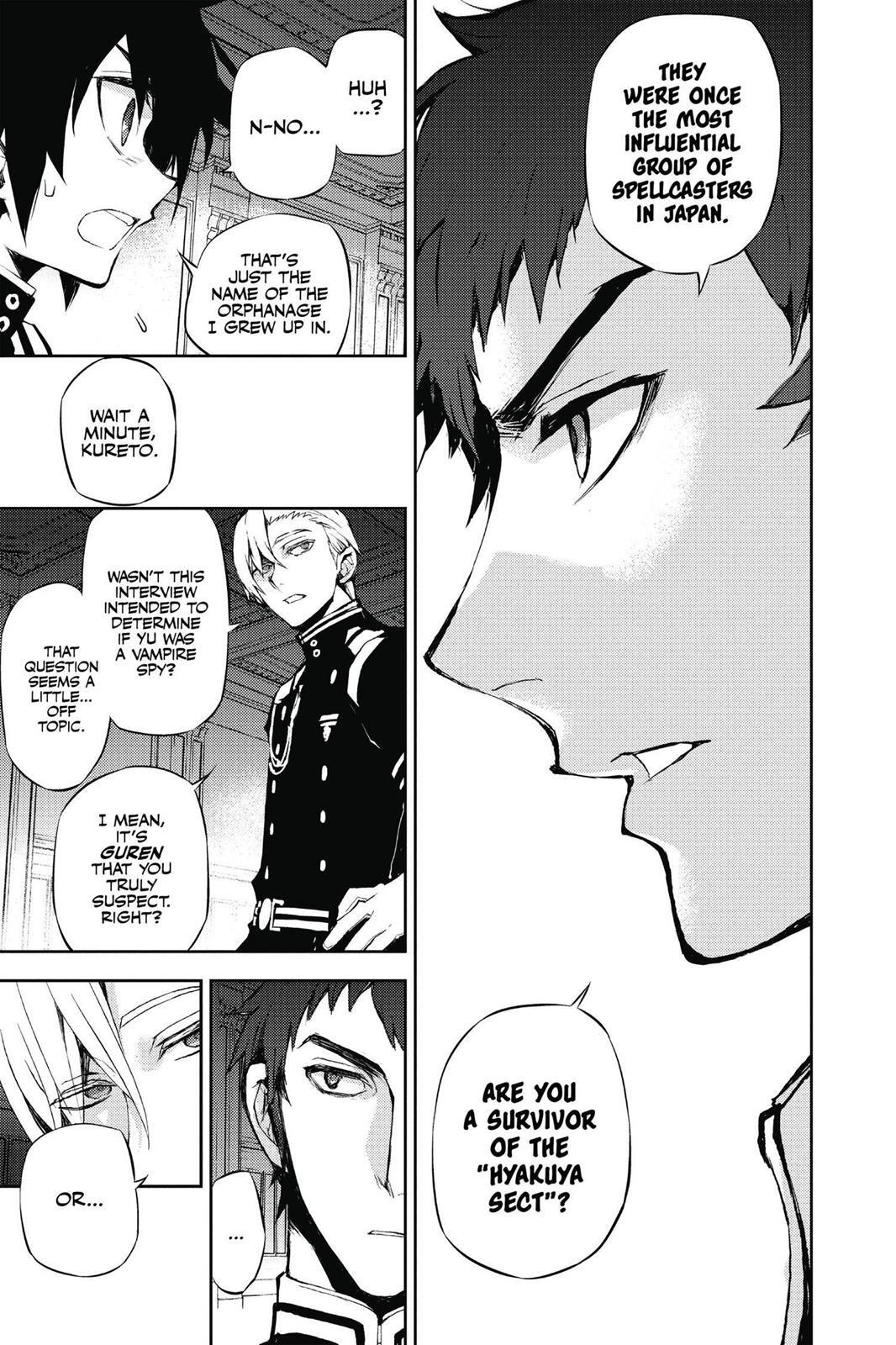 Read Owari no Seraph Manga Online