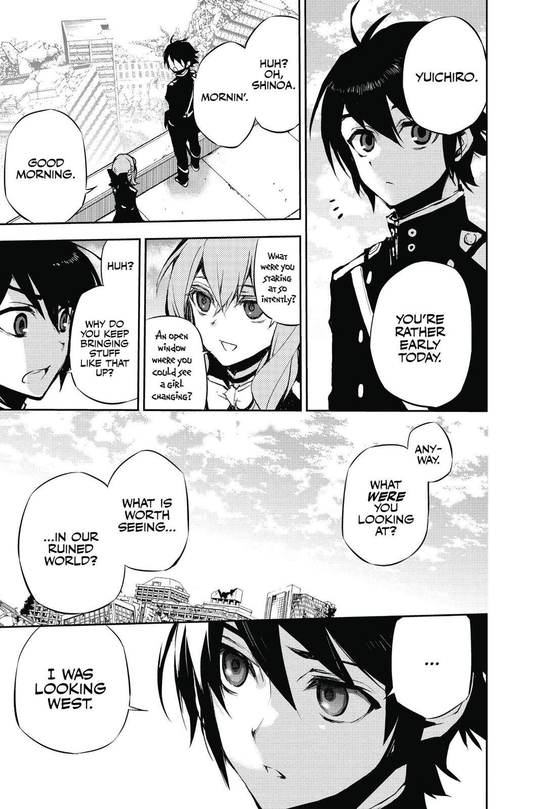 Read Owari no Seraph Manga Online