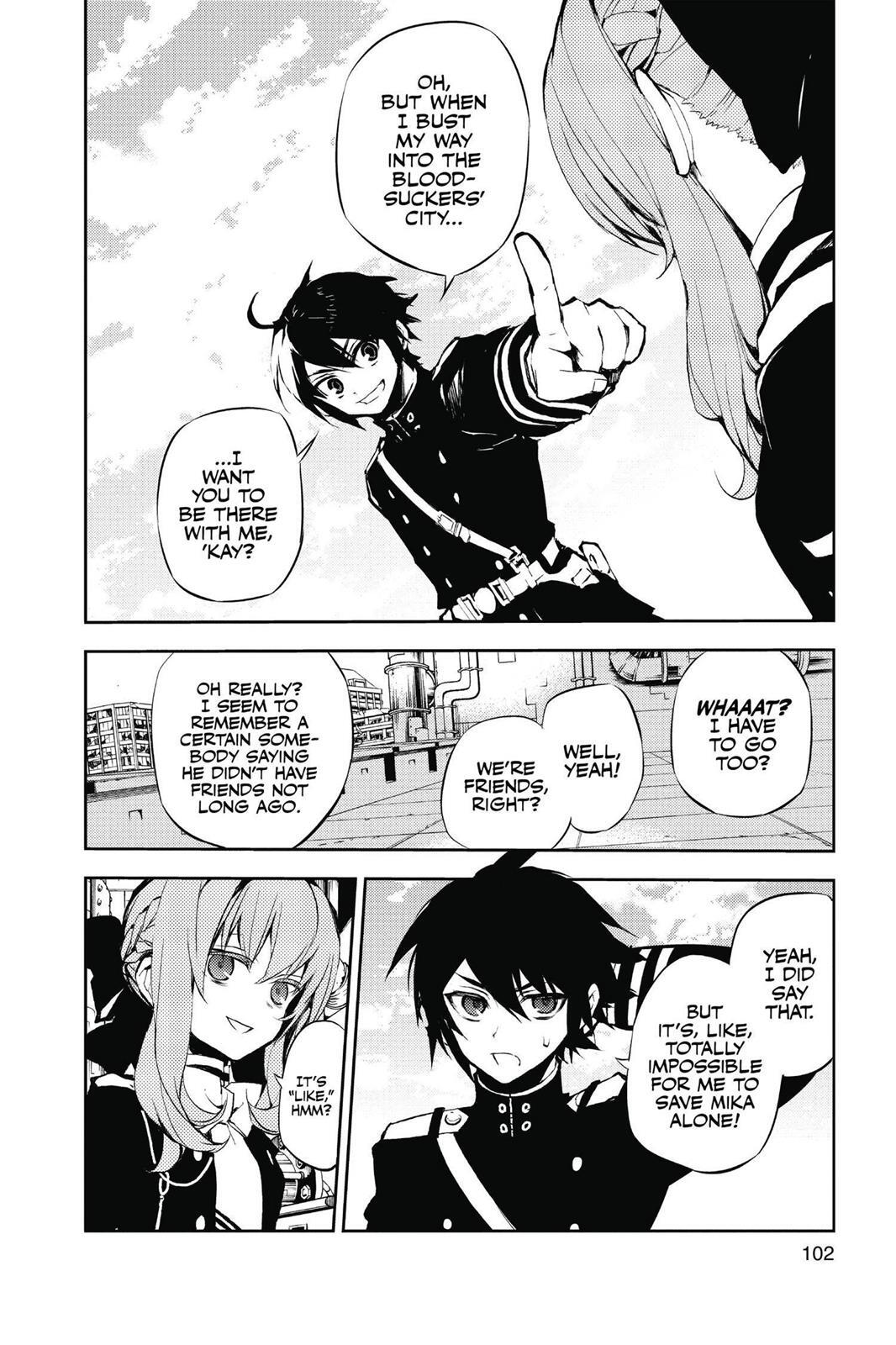 Read Owari no Seraph Manga Online