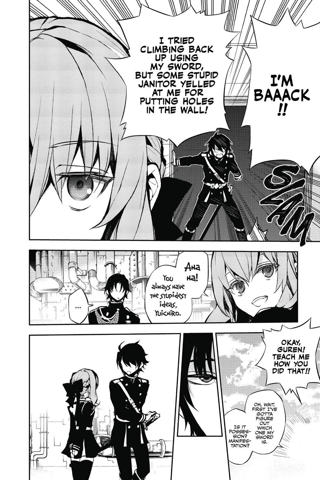 Read Owari no Seraph Manga Online