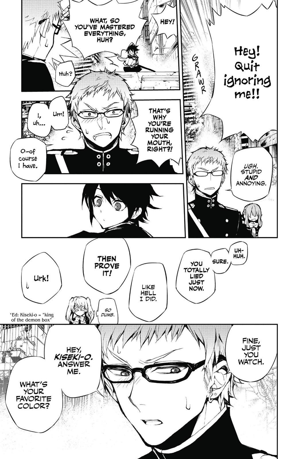 Read Owari no Seraph Manga Online