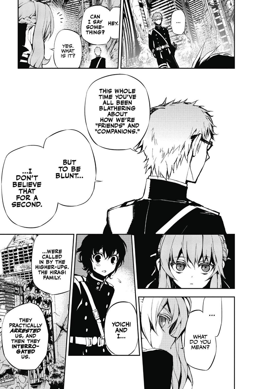 Read Owari no Seraph Manga Online
