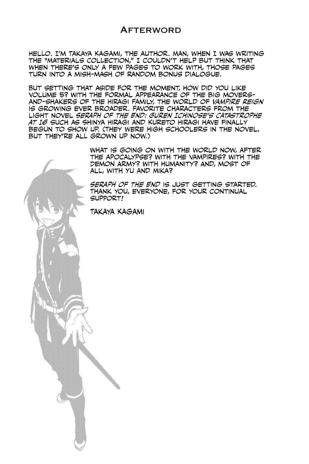 Read Owari no Seraph Manga Online