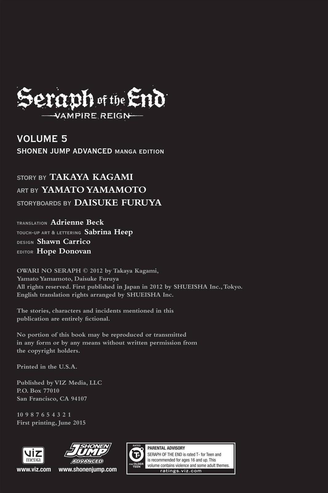 Read Owari no Seraph Manga Online