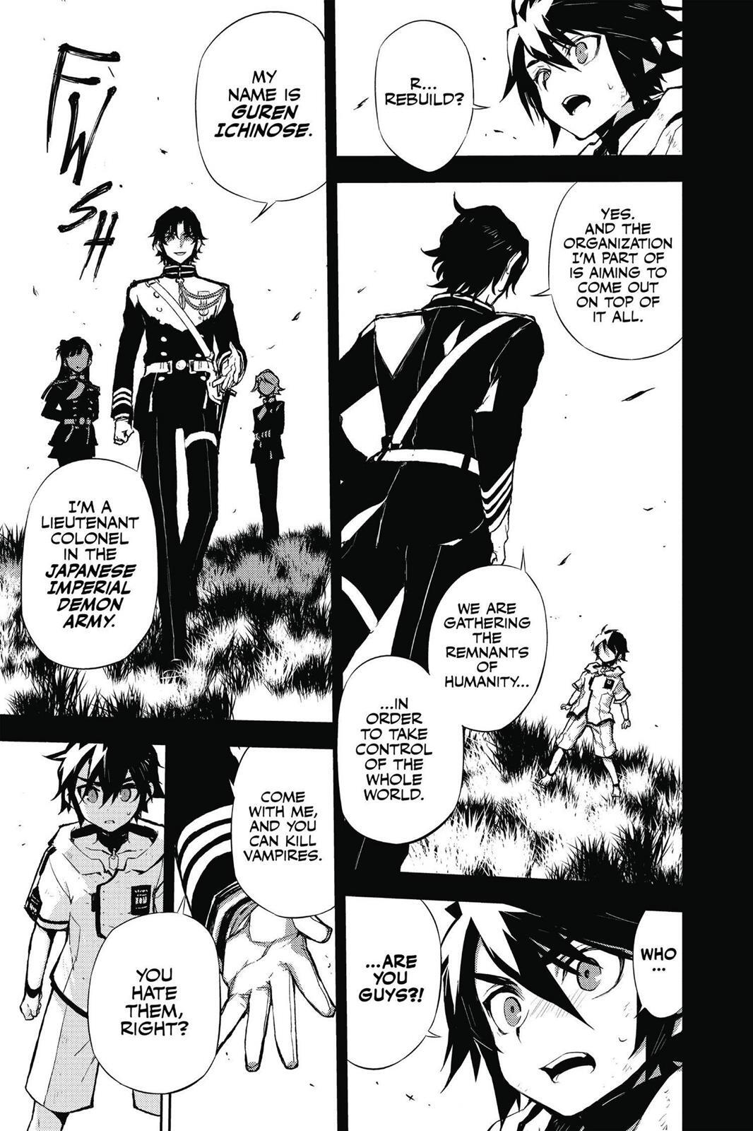Read Owari no Seraph Manga Online