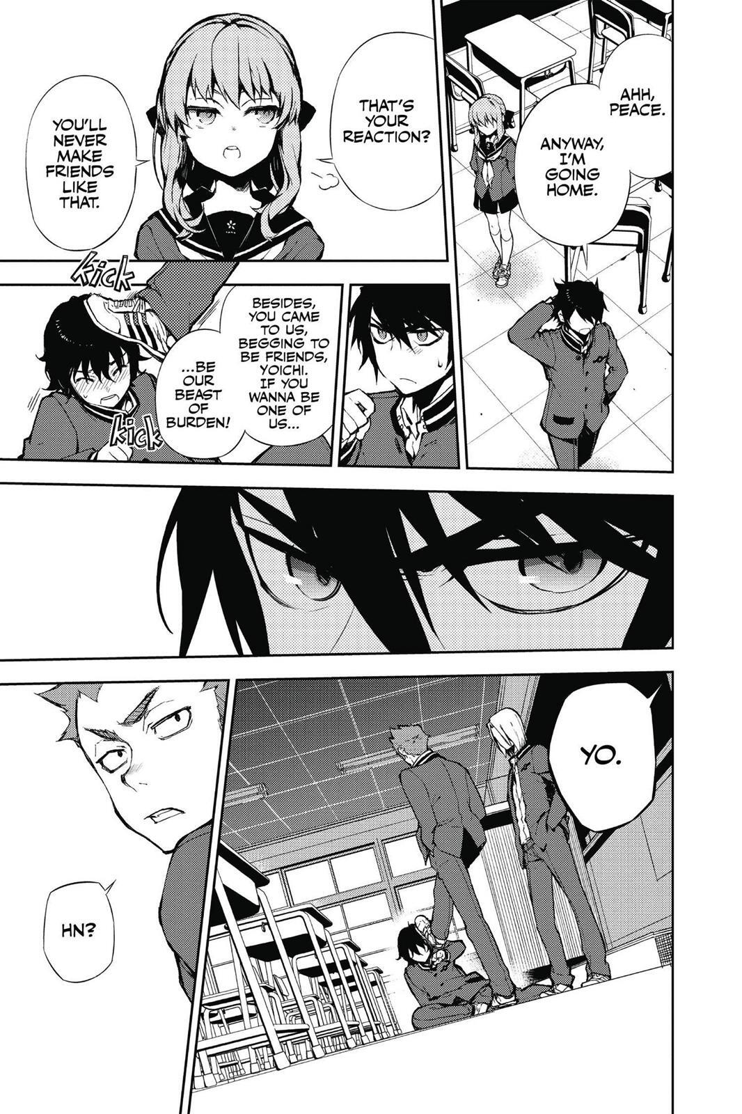 Read Owari no Seraph Manga Online