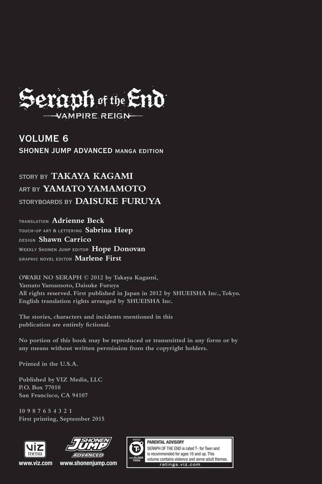 Read Owari no Seraph Manga Online