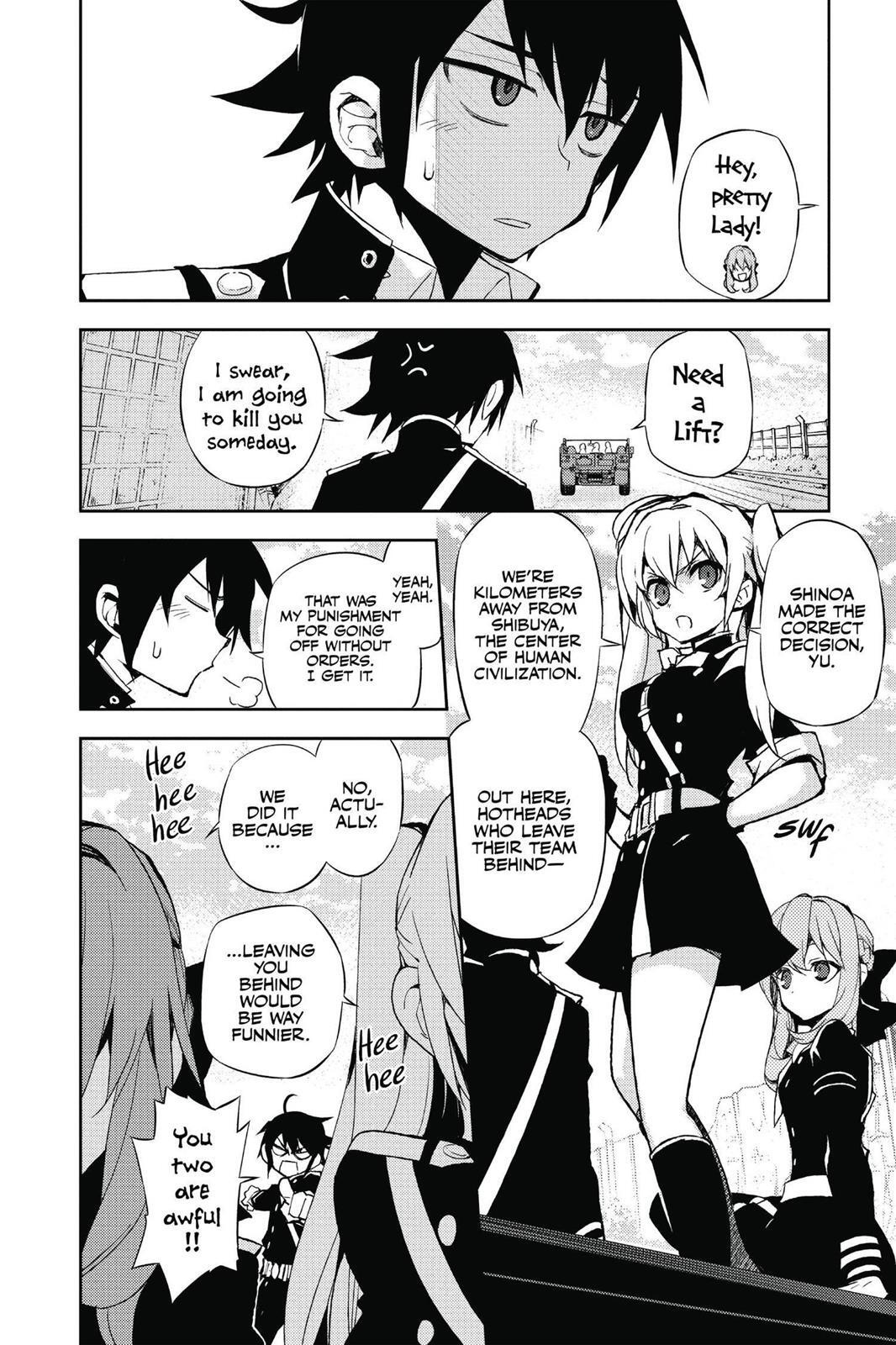 Read Owari no Seraph Manga Online