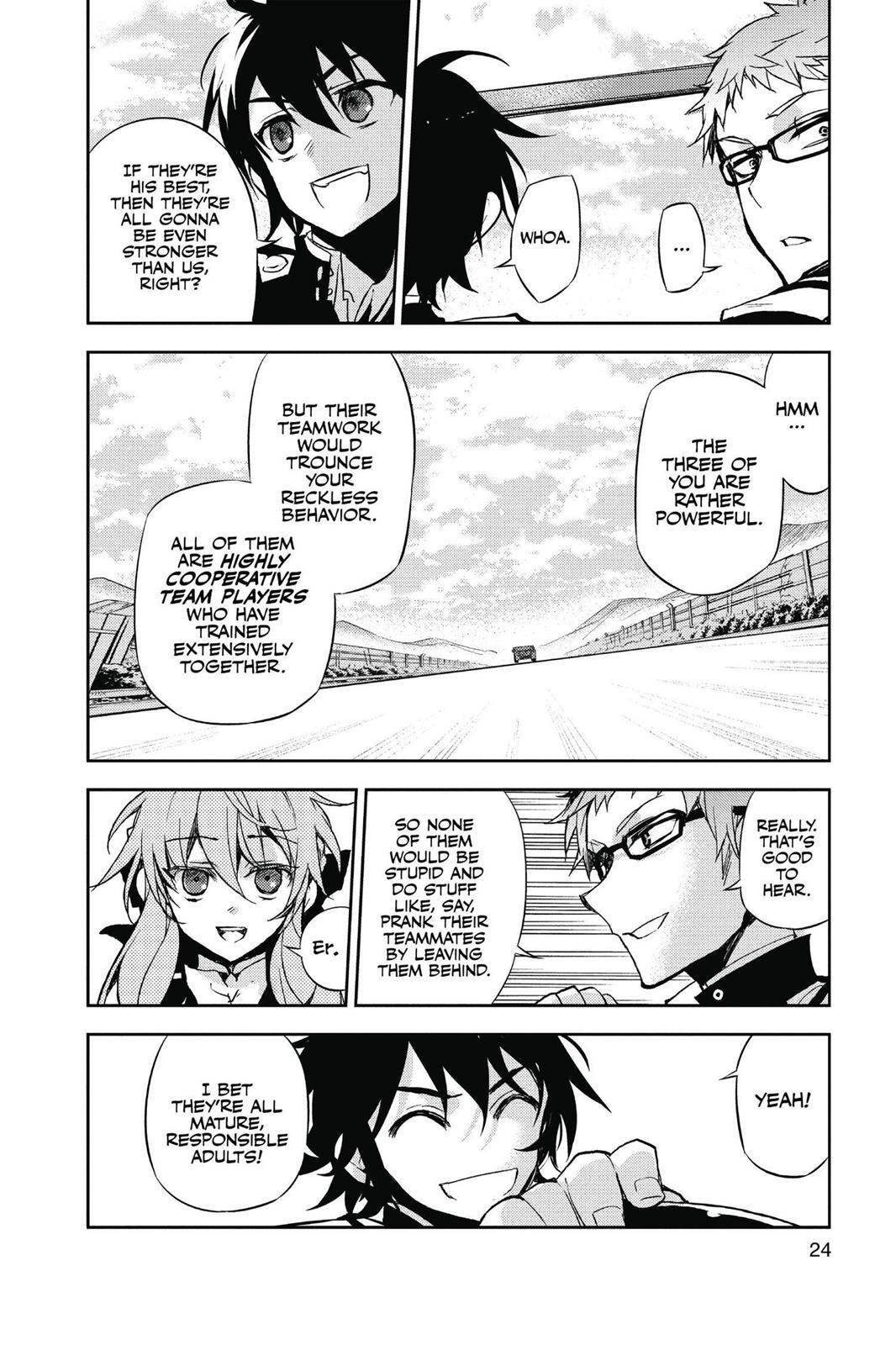Read Owari no Seraph Manga Online