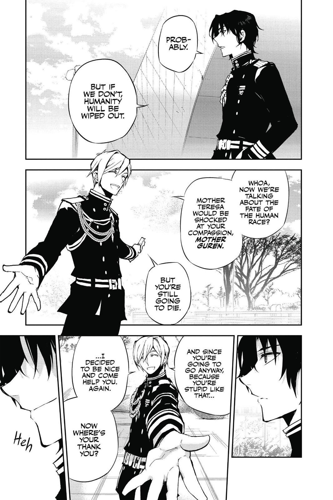 Read Owari no Seraph Manga Online