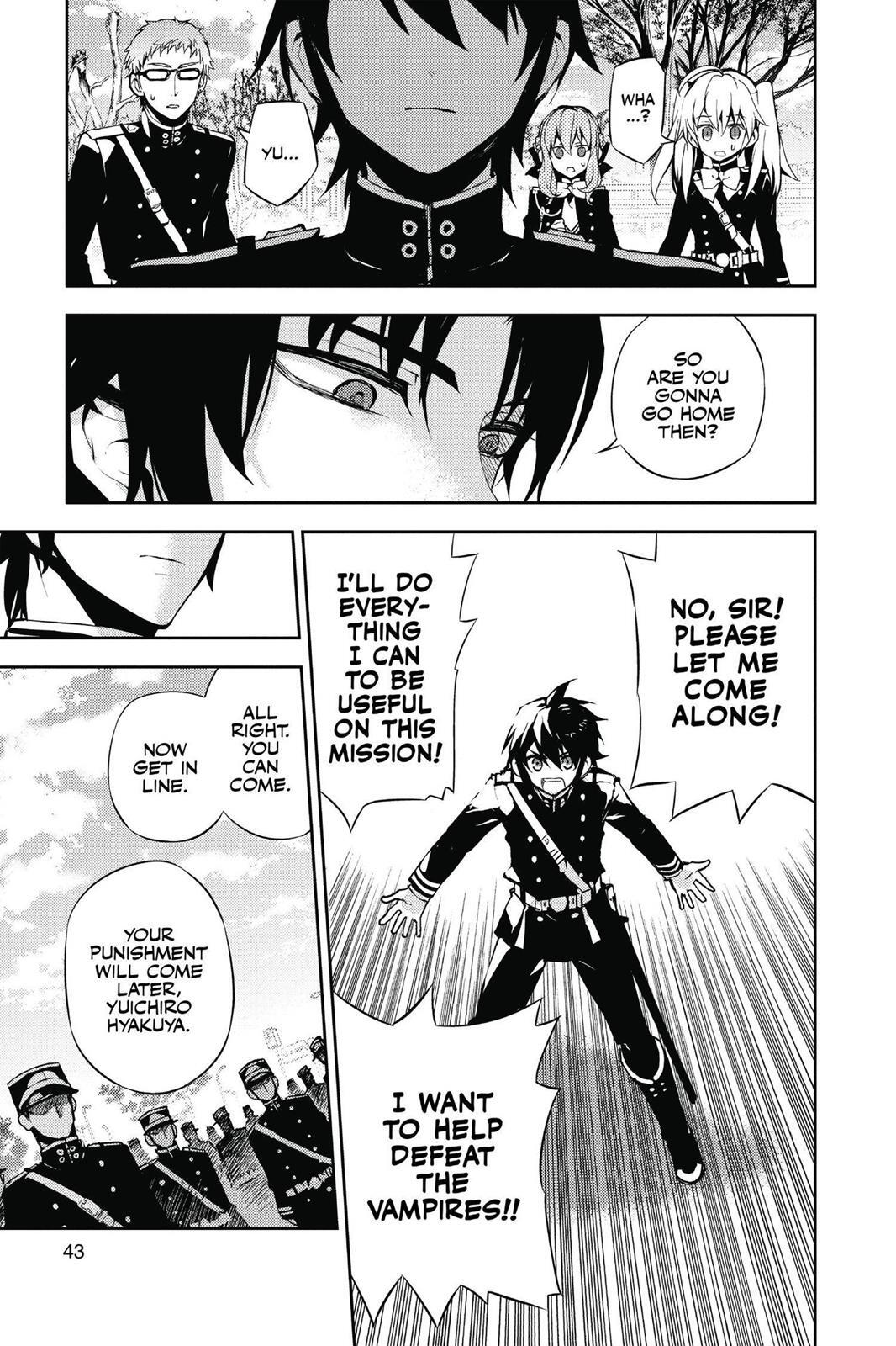 Read Owari no Seraph Manga Online