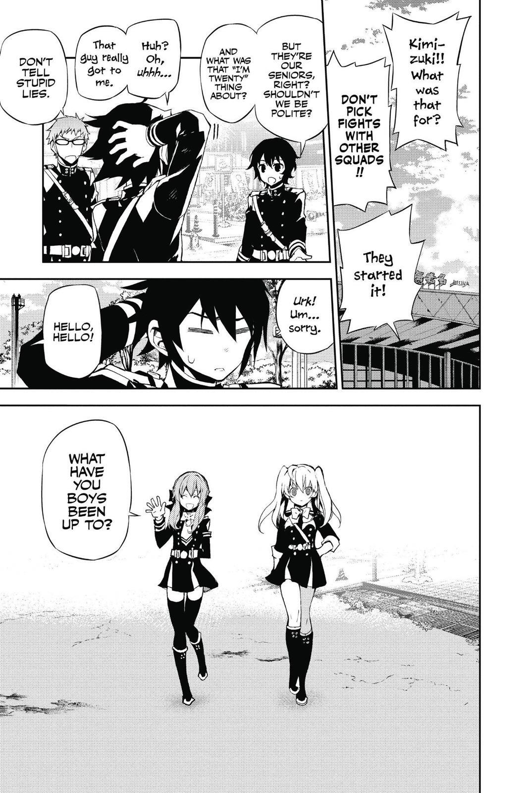Read Owari no Seraph Manga Online