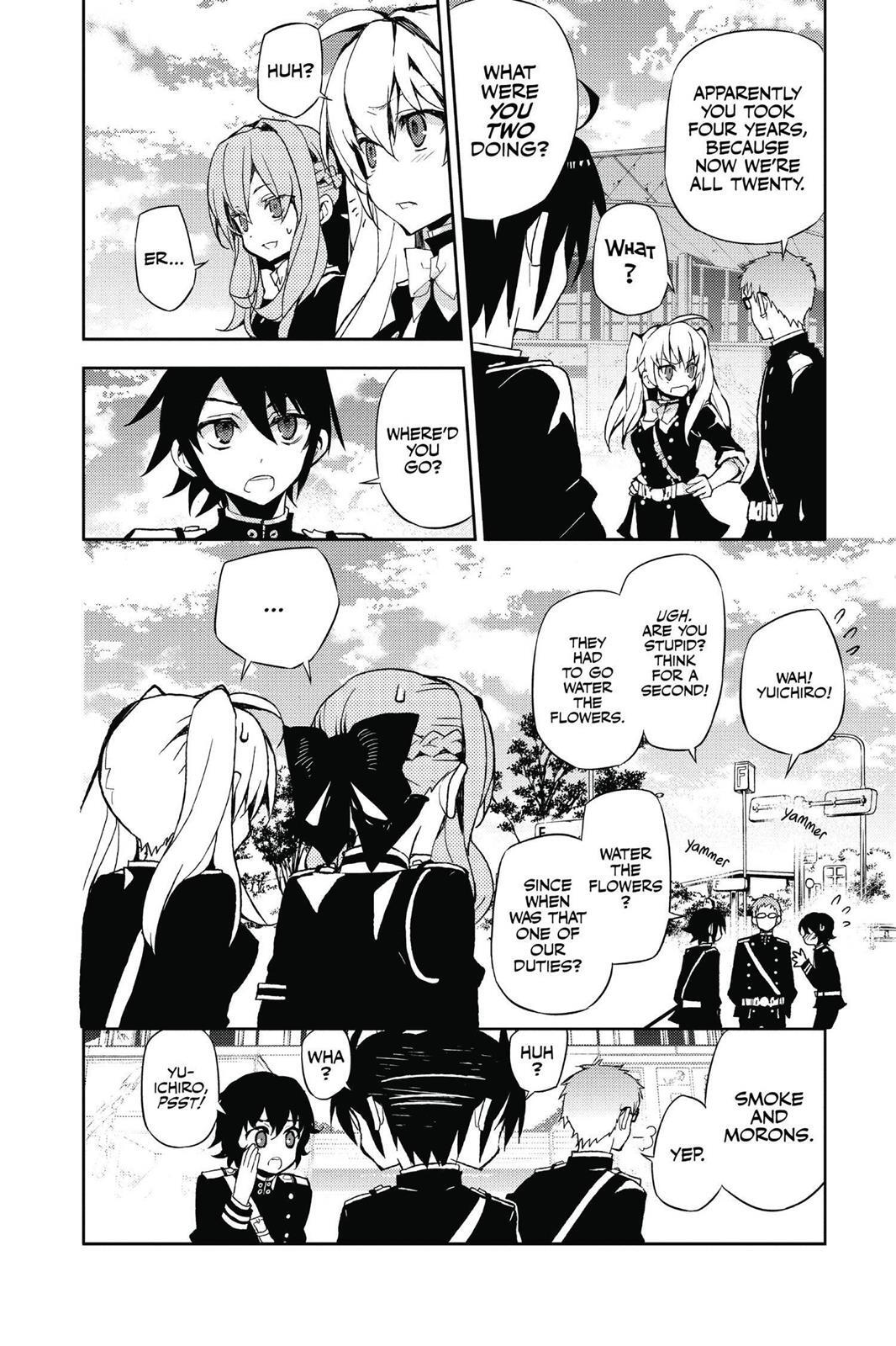 Read Owari no Seraph Manga Online