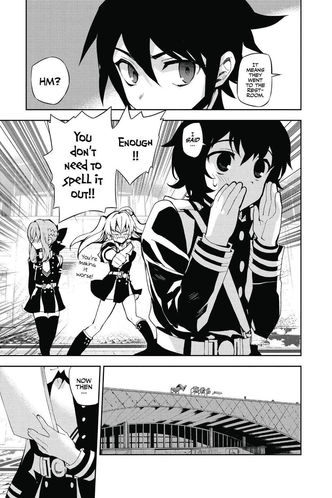Read Owari no Seraph Manga Online
