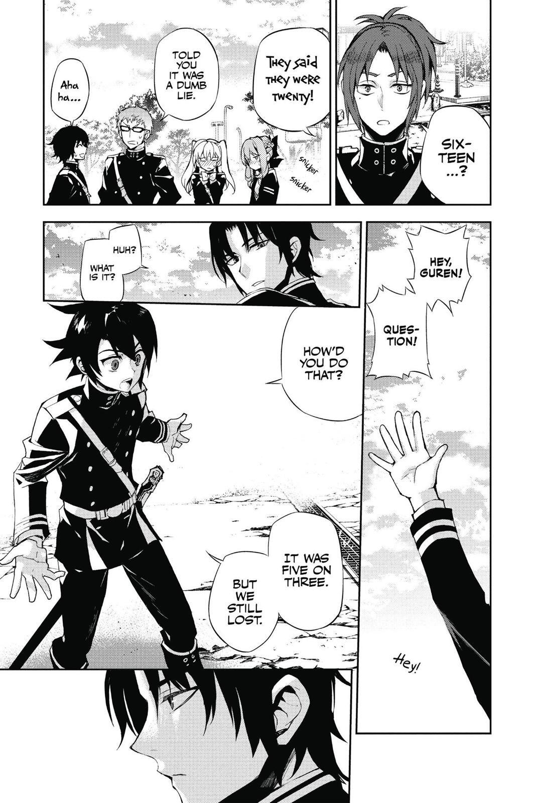 Read Owari no Seraph Manga Online