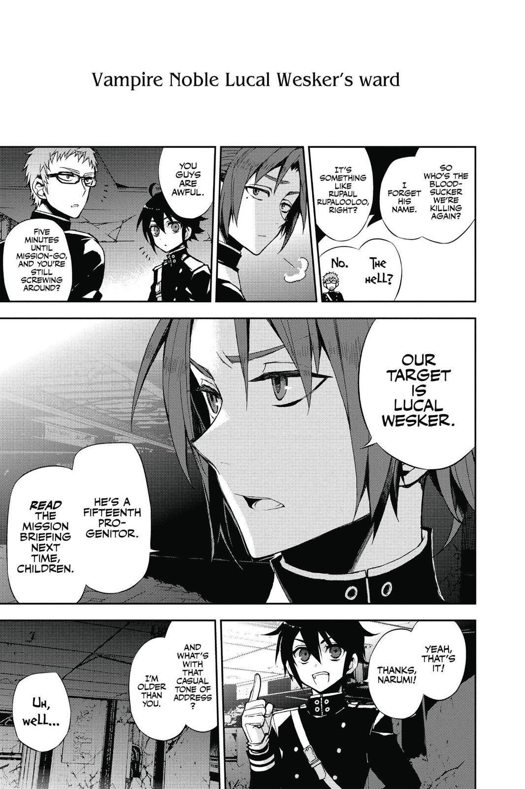 Read Owari no Seraph Manga Online