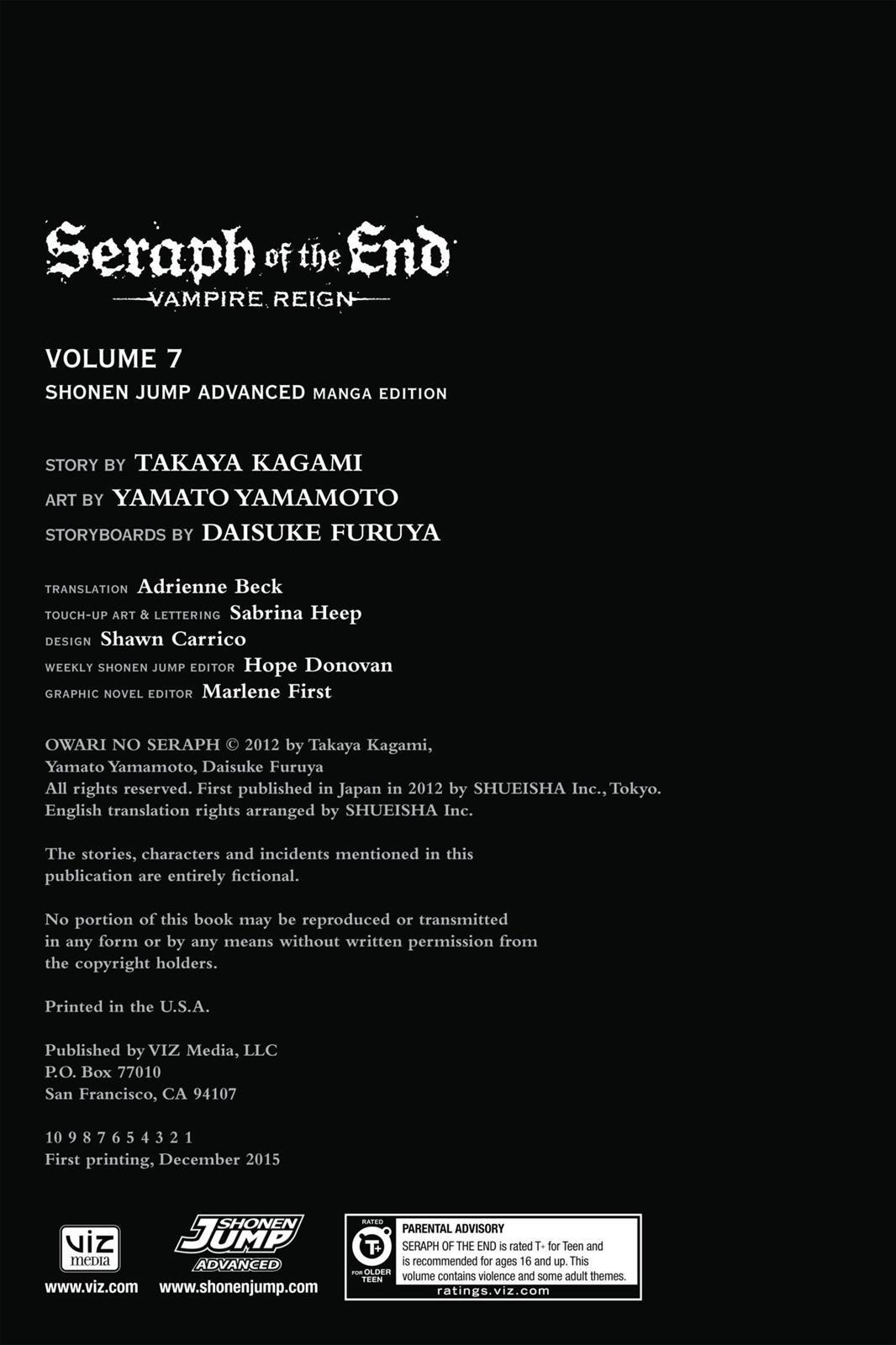 Read Owari no Seraph Manga Online