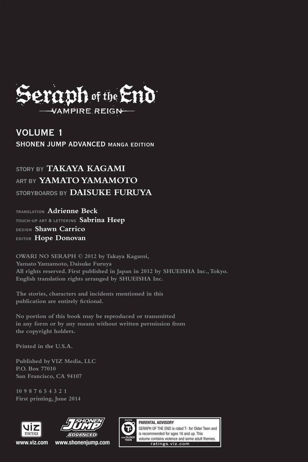 Read Owari no Seraph Manga Online