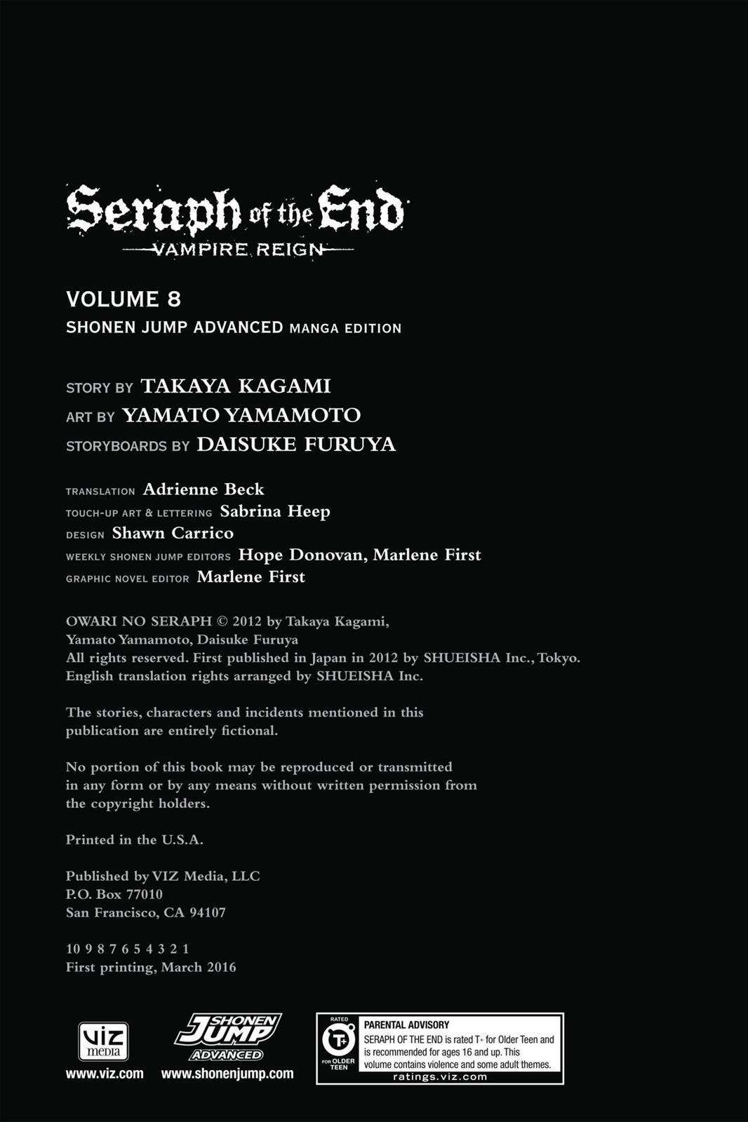 Read Owari no Seraph Manga Online