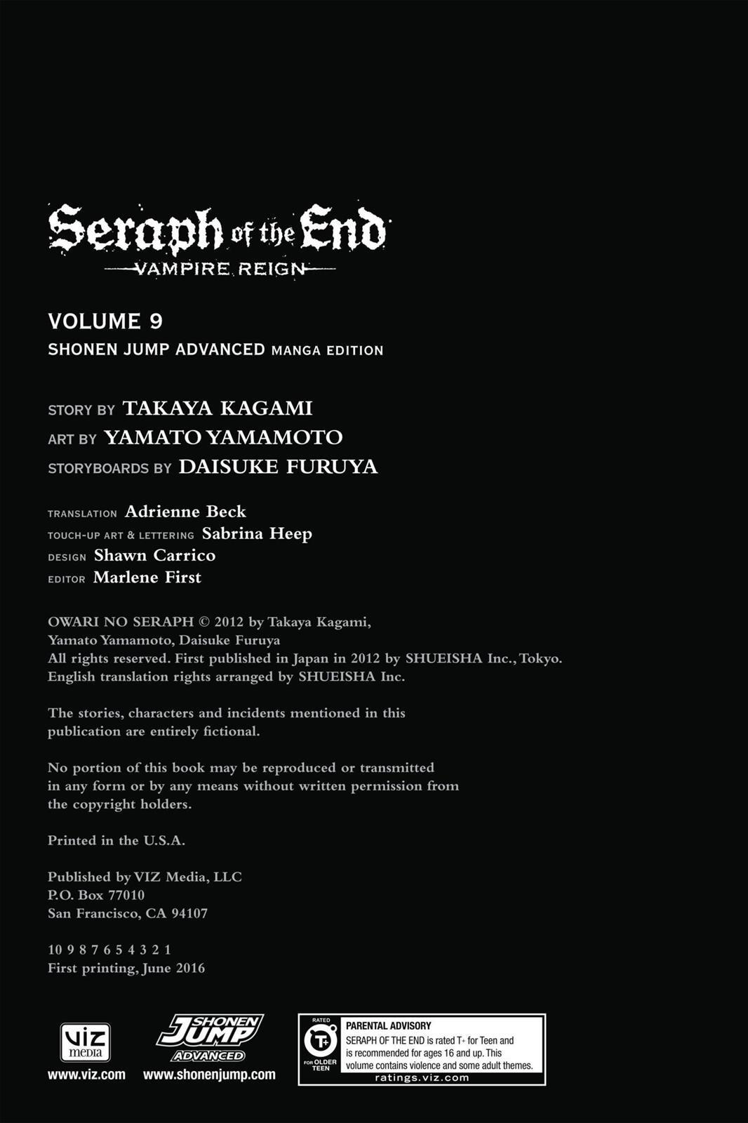 Read Owari no Seraph Manga Online