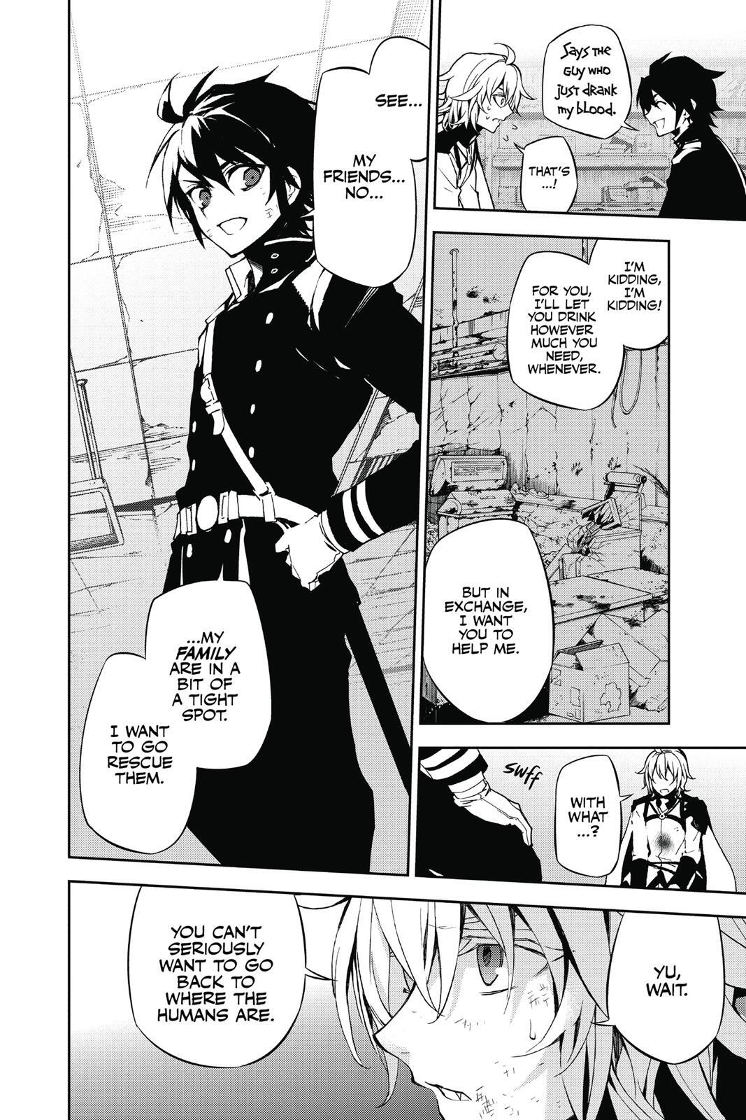 Read Owari no Seraph Manga Online