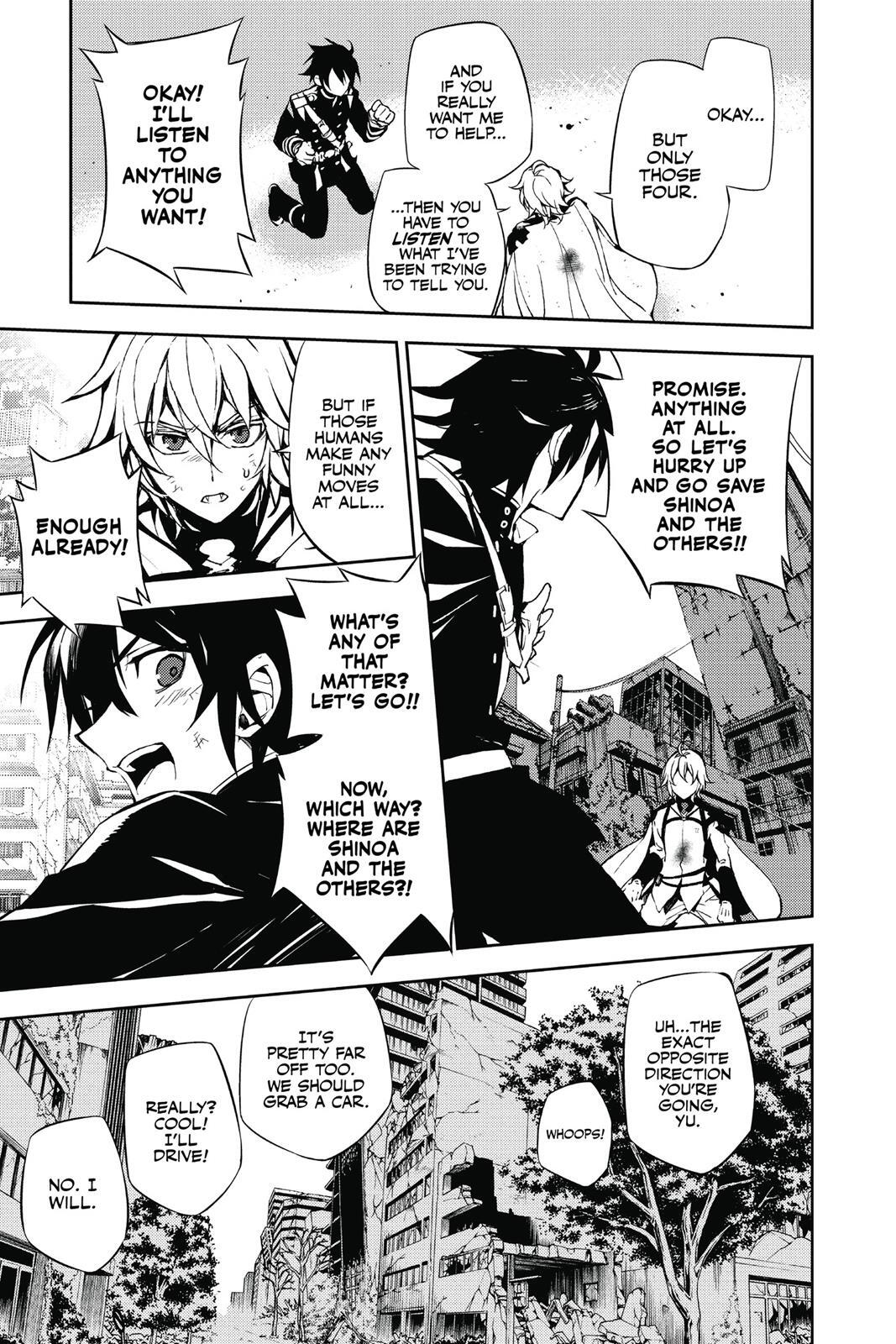 Read Owari no Seraph Manga Online