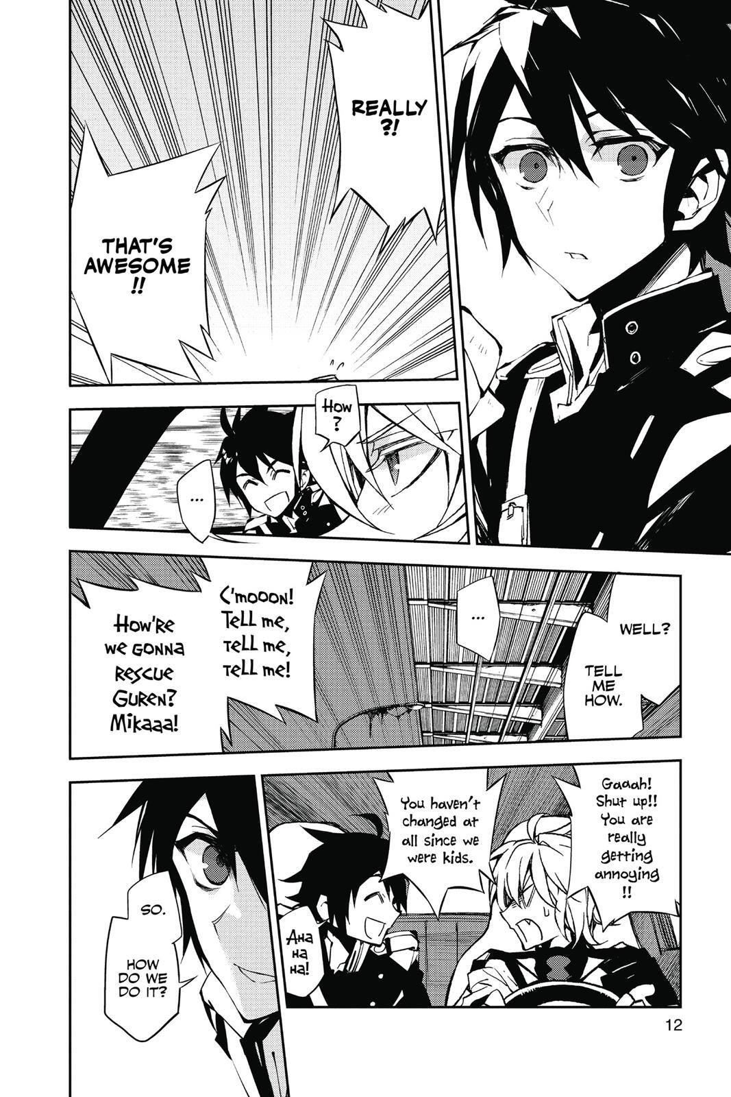 Read Owari no Seraph Manga Online