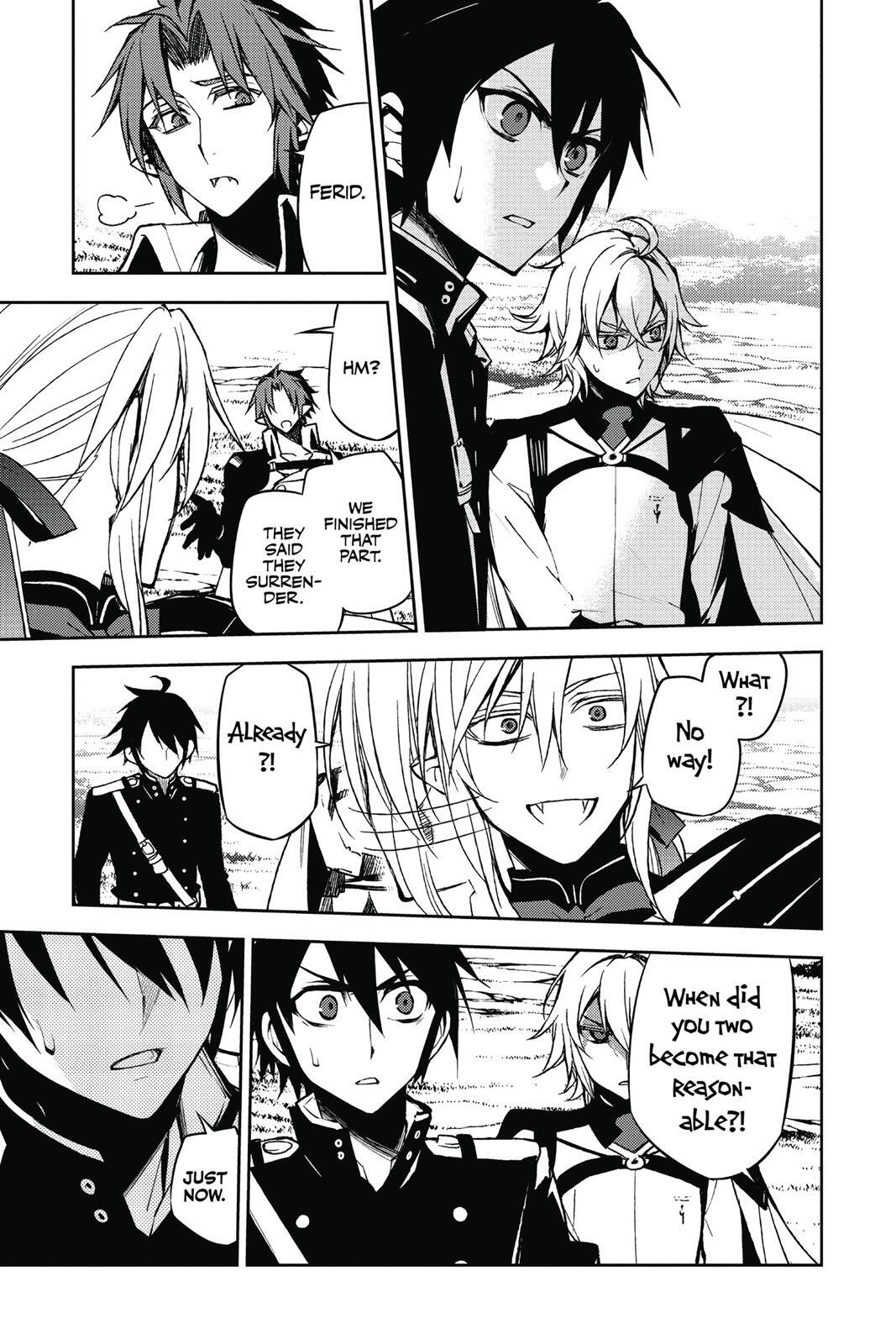 Read Owari no Seraph Manga Online
