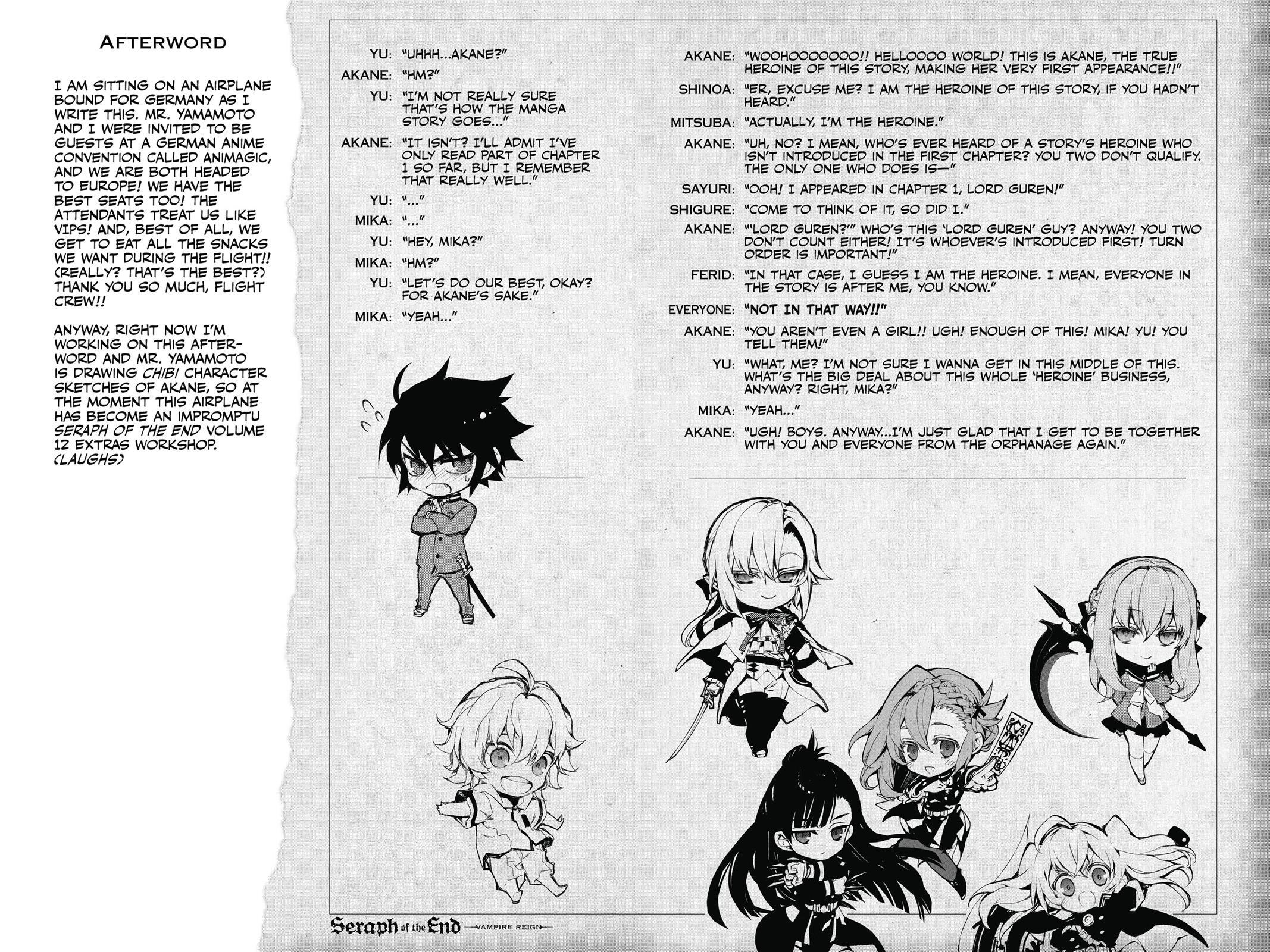 Read Owari no Seraph Manga Online