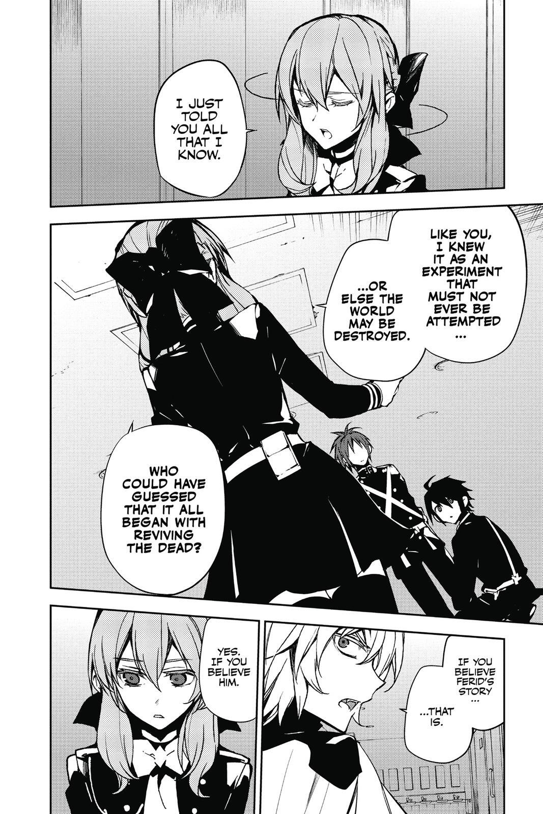 Read Owari no Seraph Manga Online