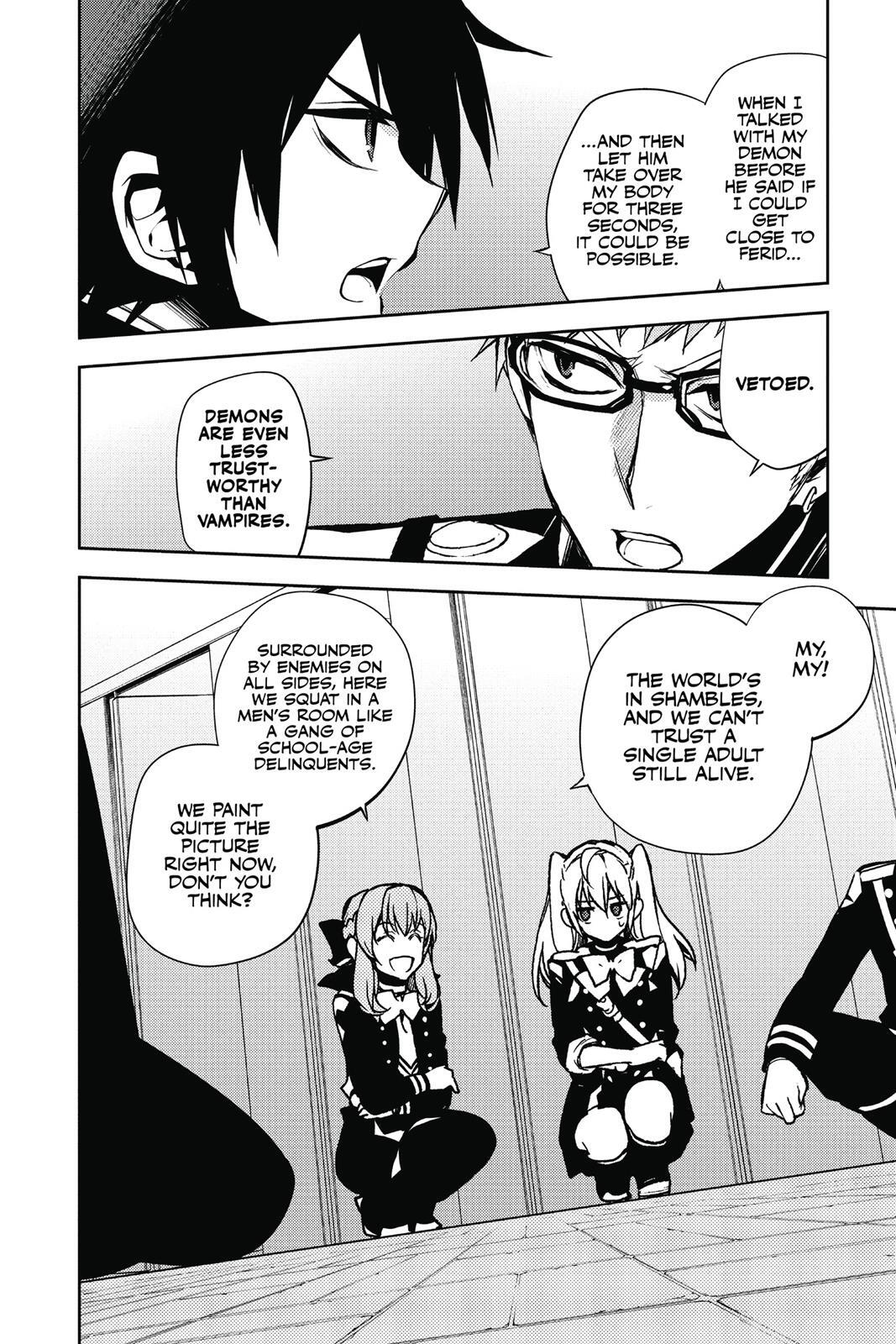 Read Owari no Seraph Manga Online