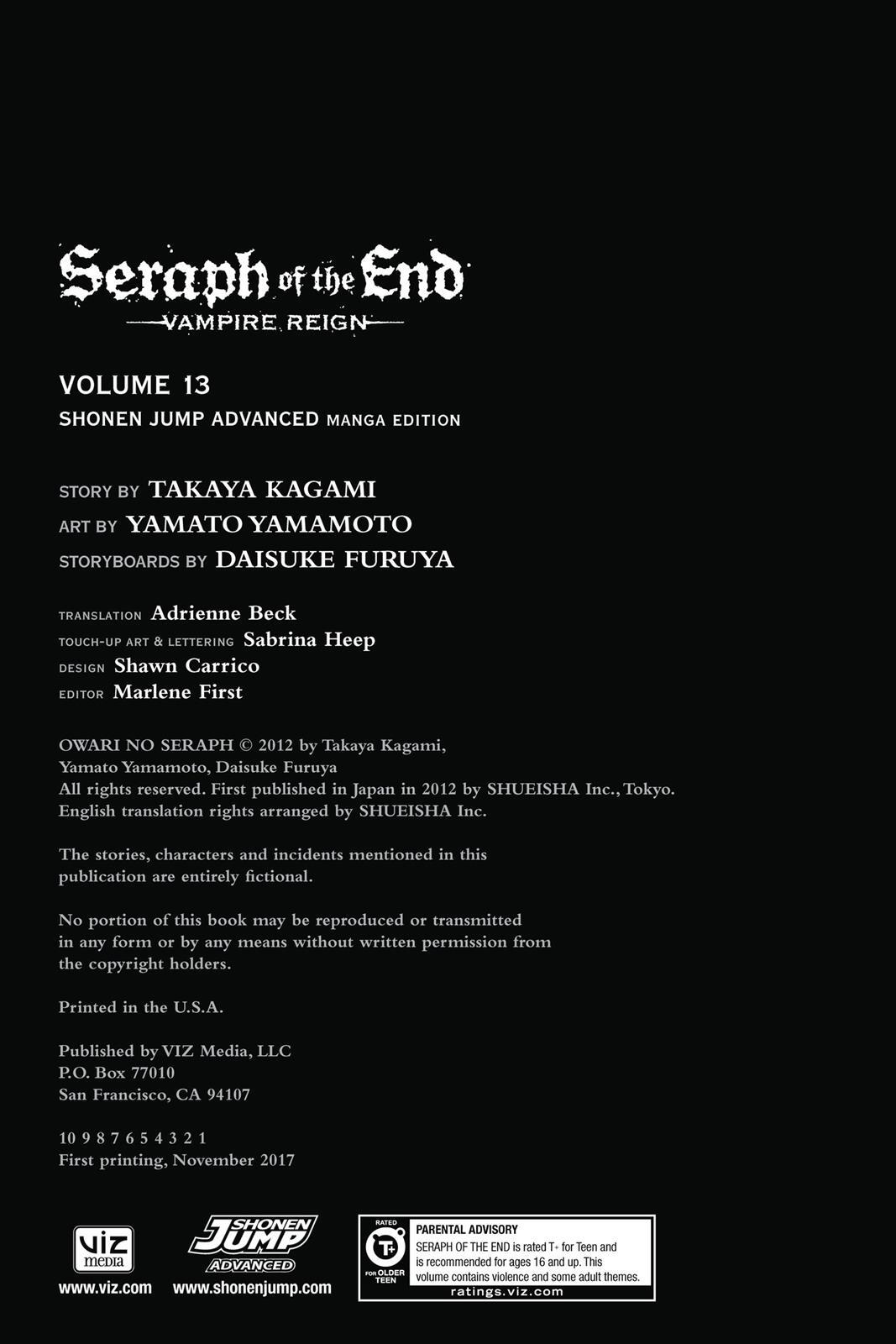 Read Owari no Seraph Manga Online