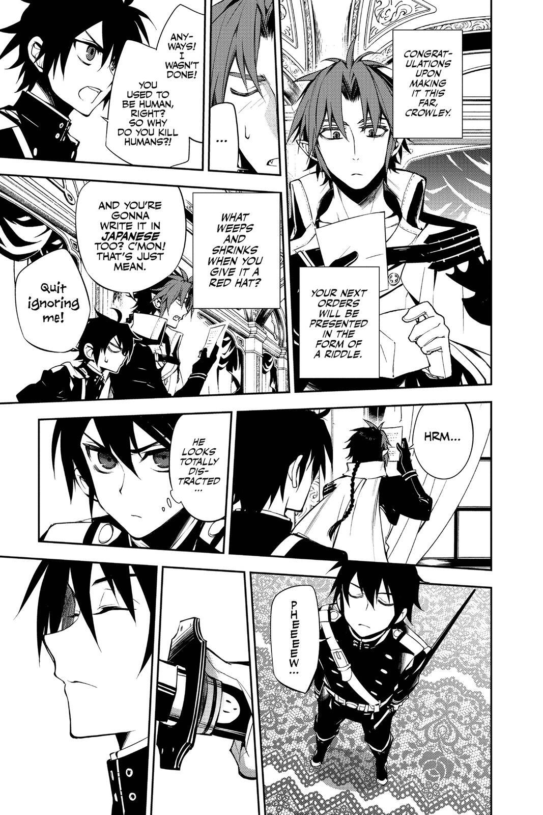 Read Owari no Seraph Manga Online