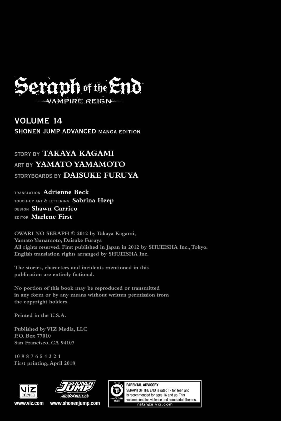 Read Owari no Seraph Manga Online
