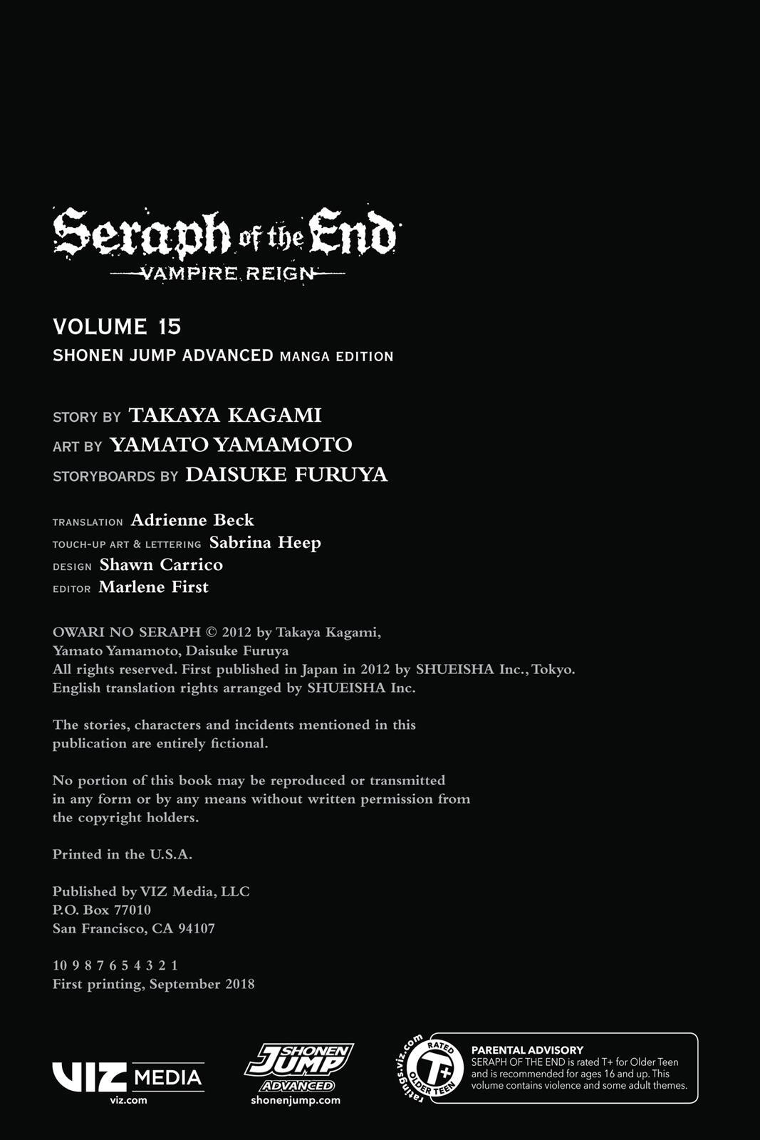 Read Owari no Seraph Manga Online