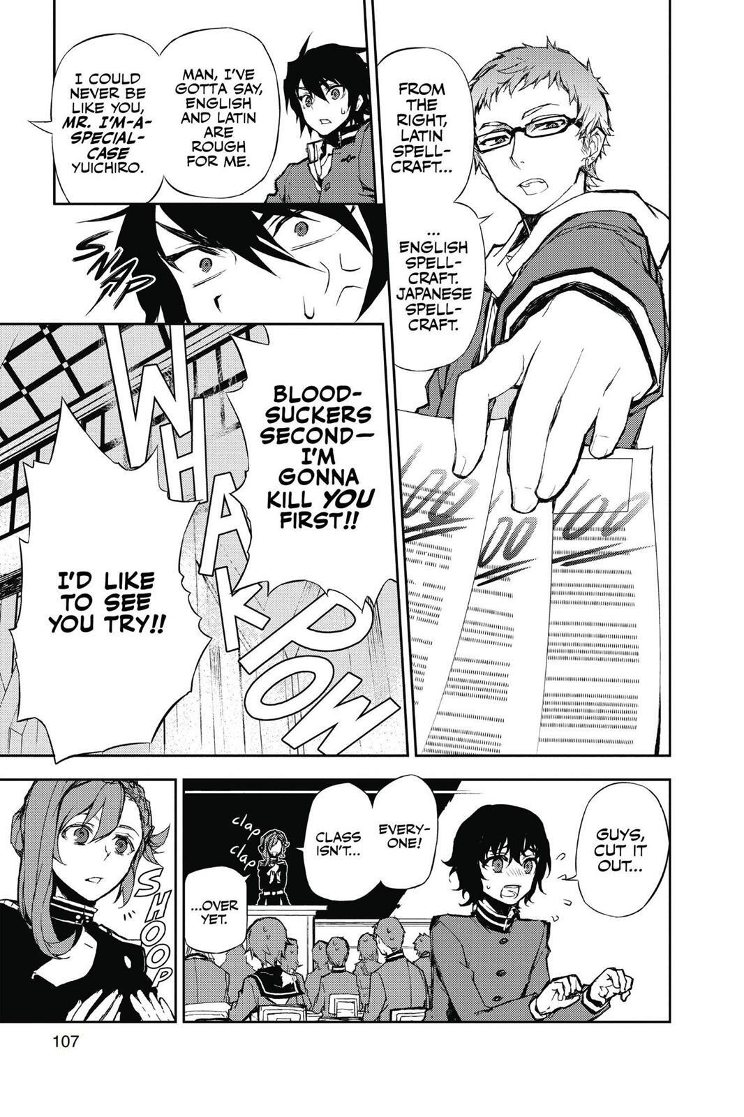 Read Owari no Seraph Manga Online
