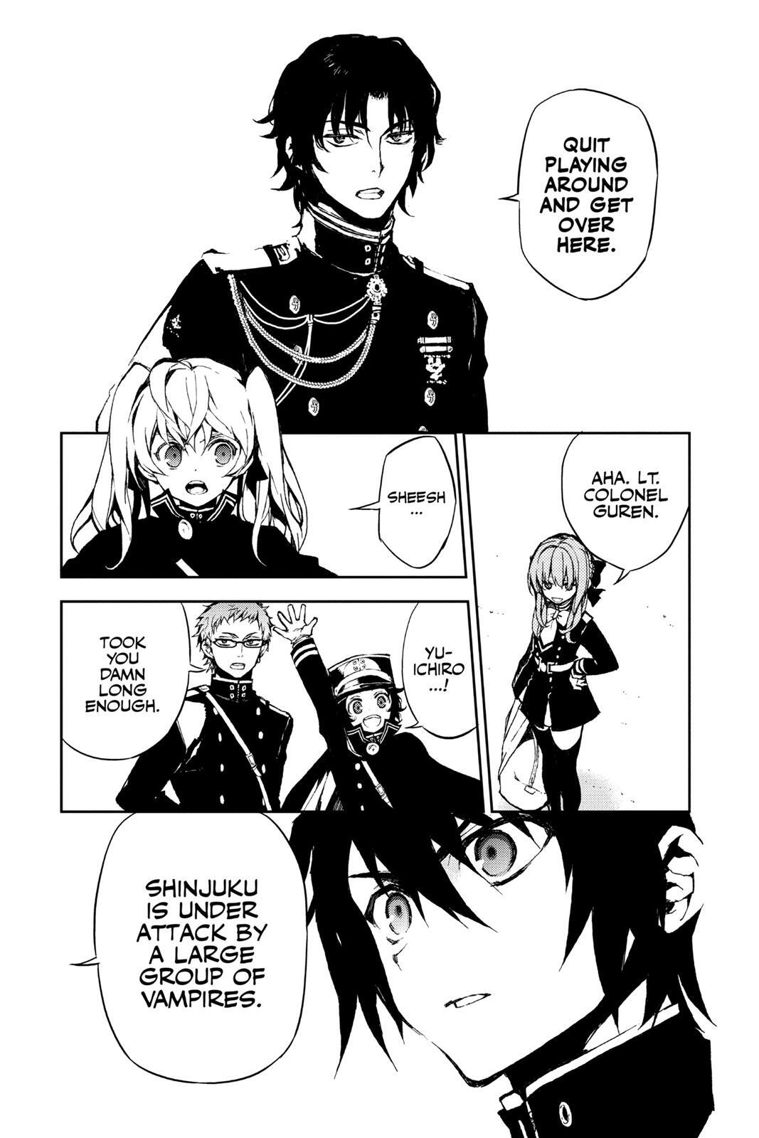 Read Owari no Seraph Manga Online