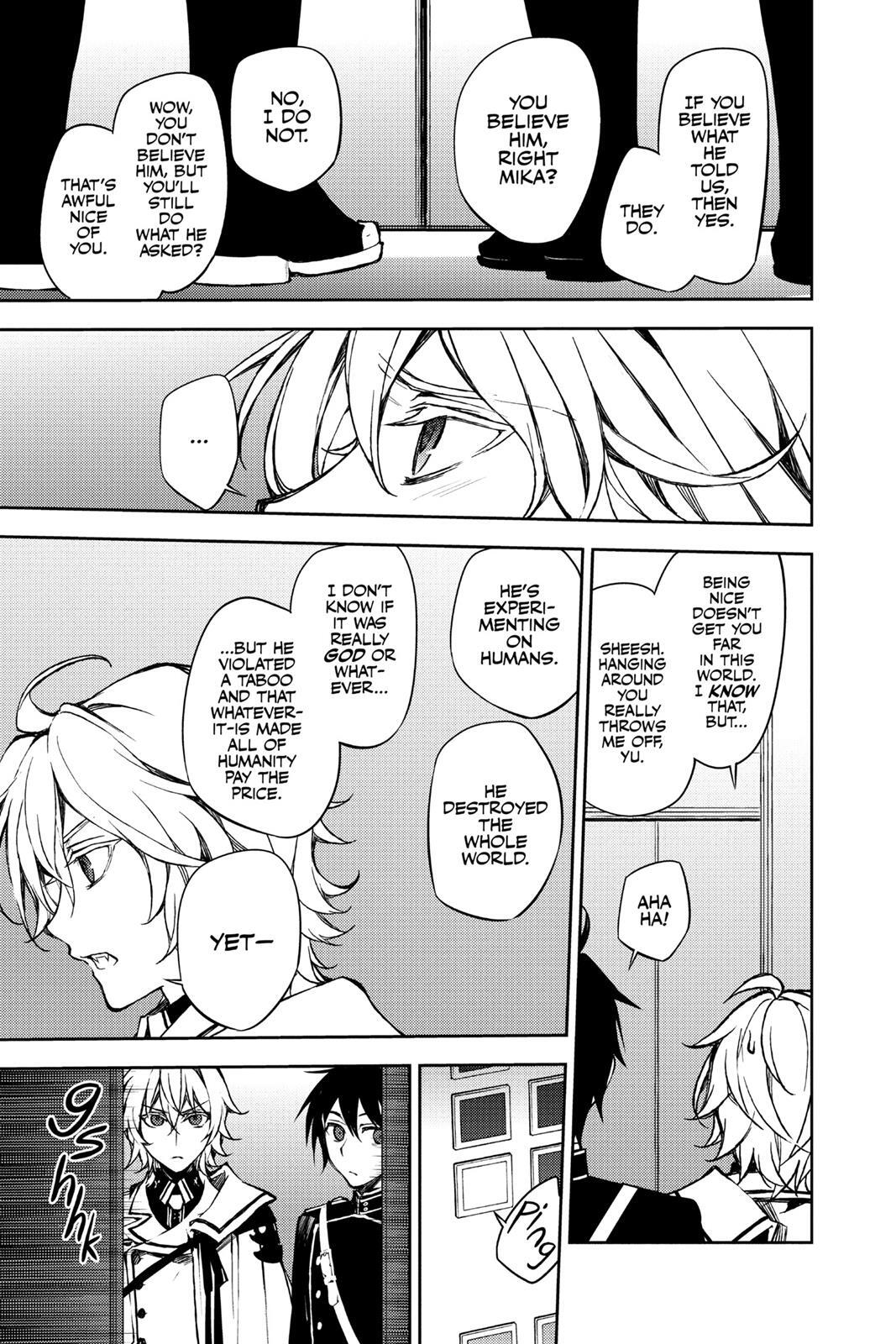 Read Owari no Seraph Manga Online