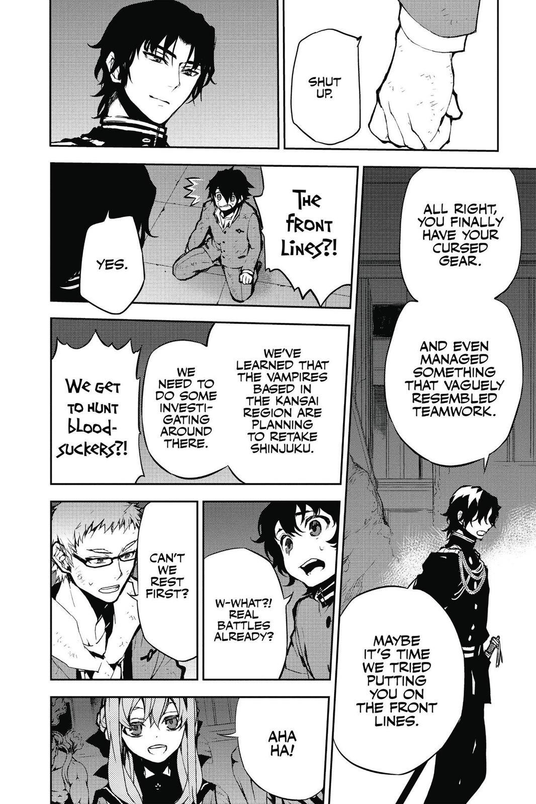 Read Owari no Seraph Manga Online