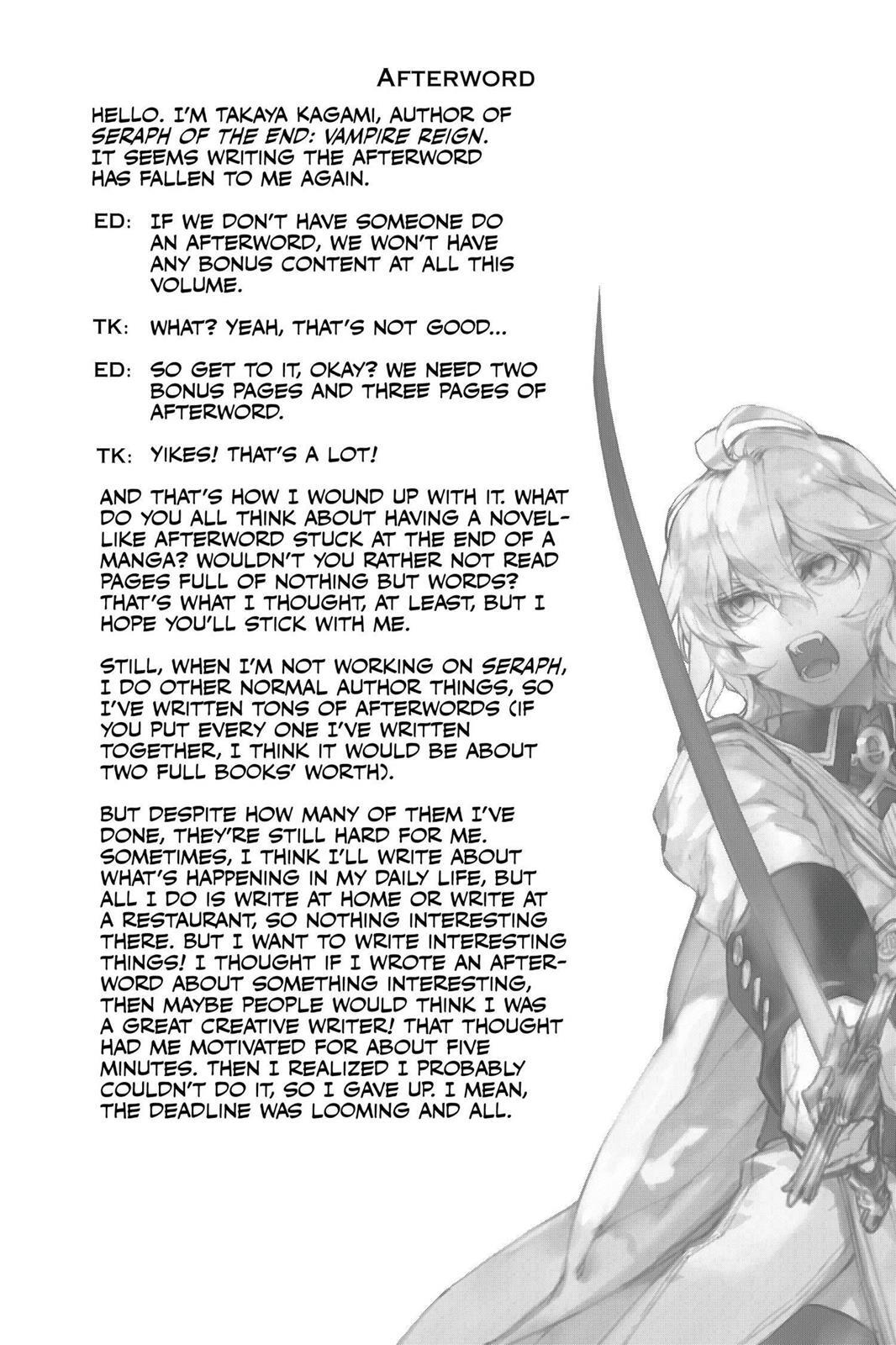 Read Owari no Seraph Manga Online
