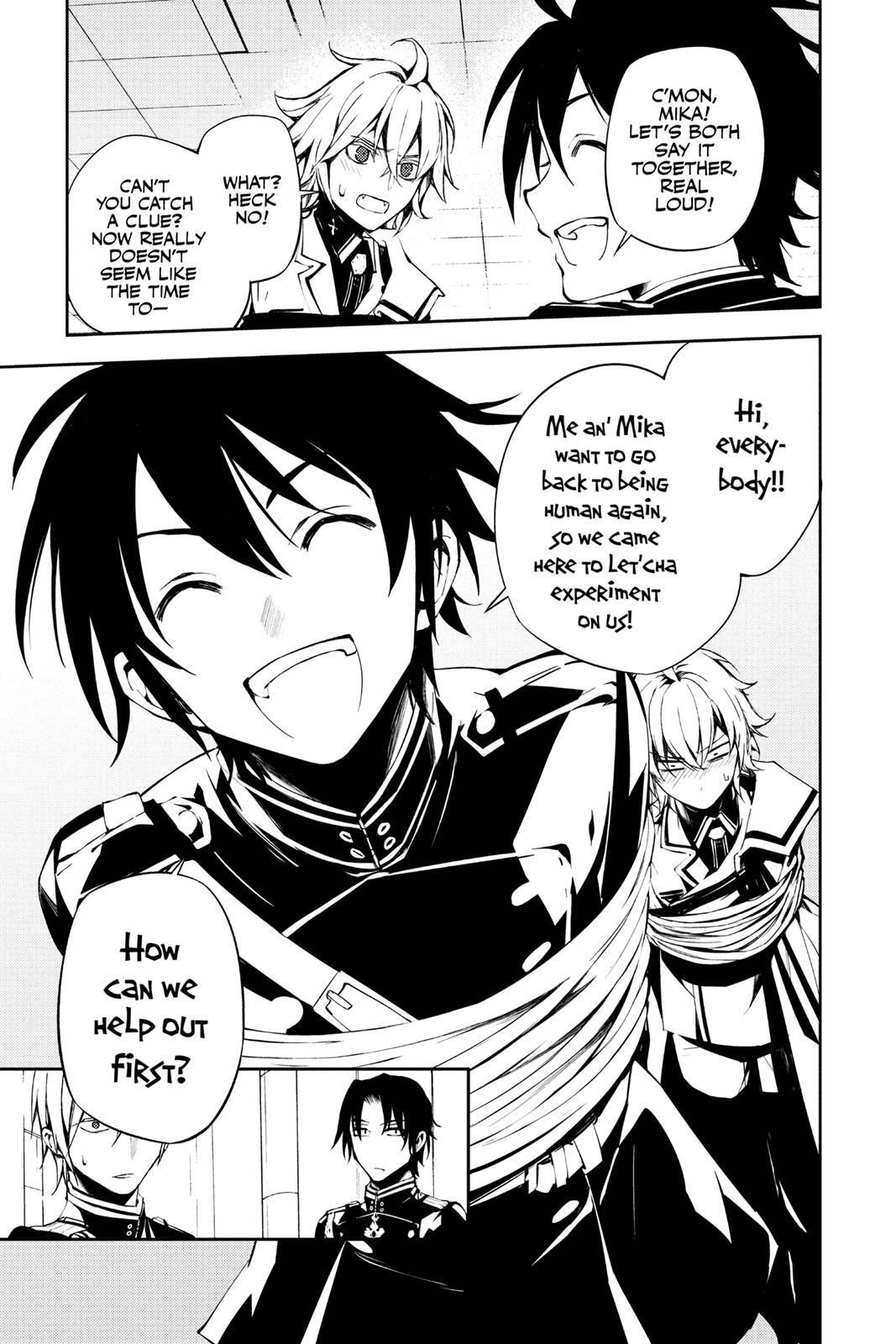 Read Owari no Seraph Manga Online