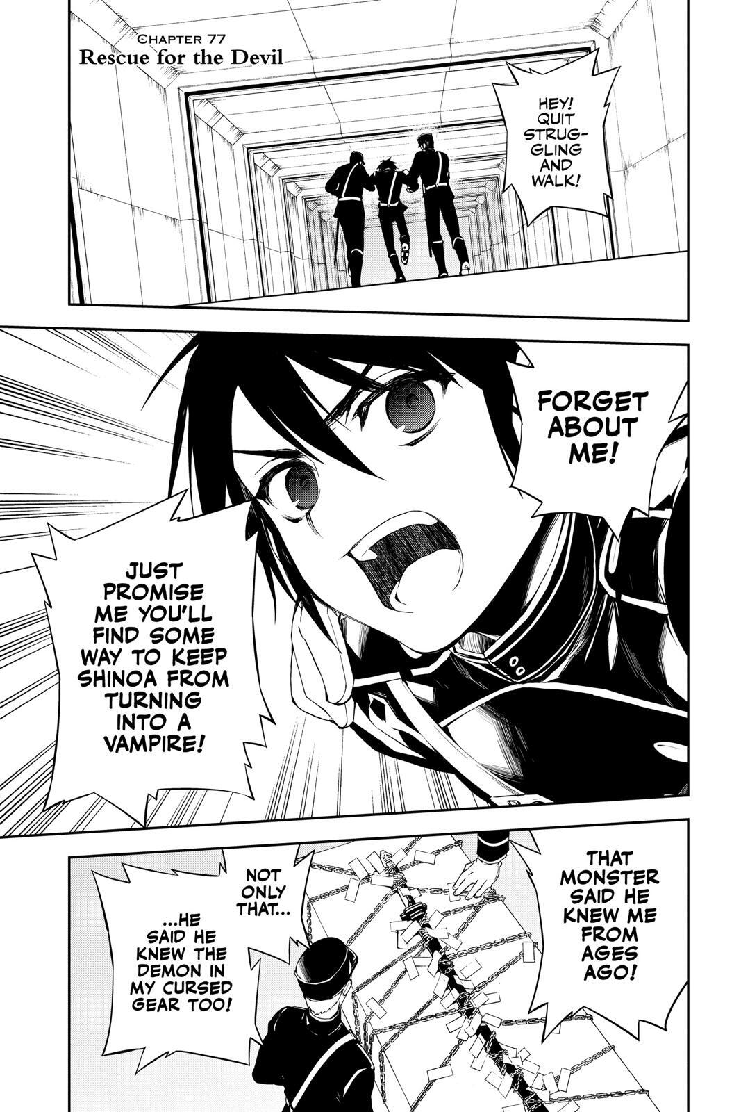 Read Owari no Seraph Manga Online