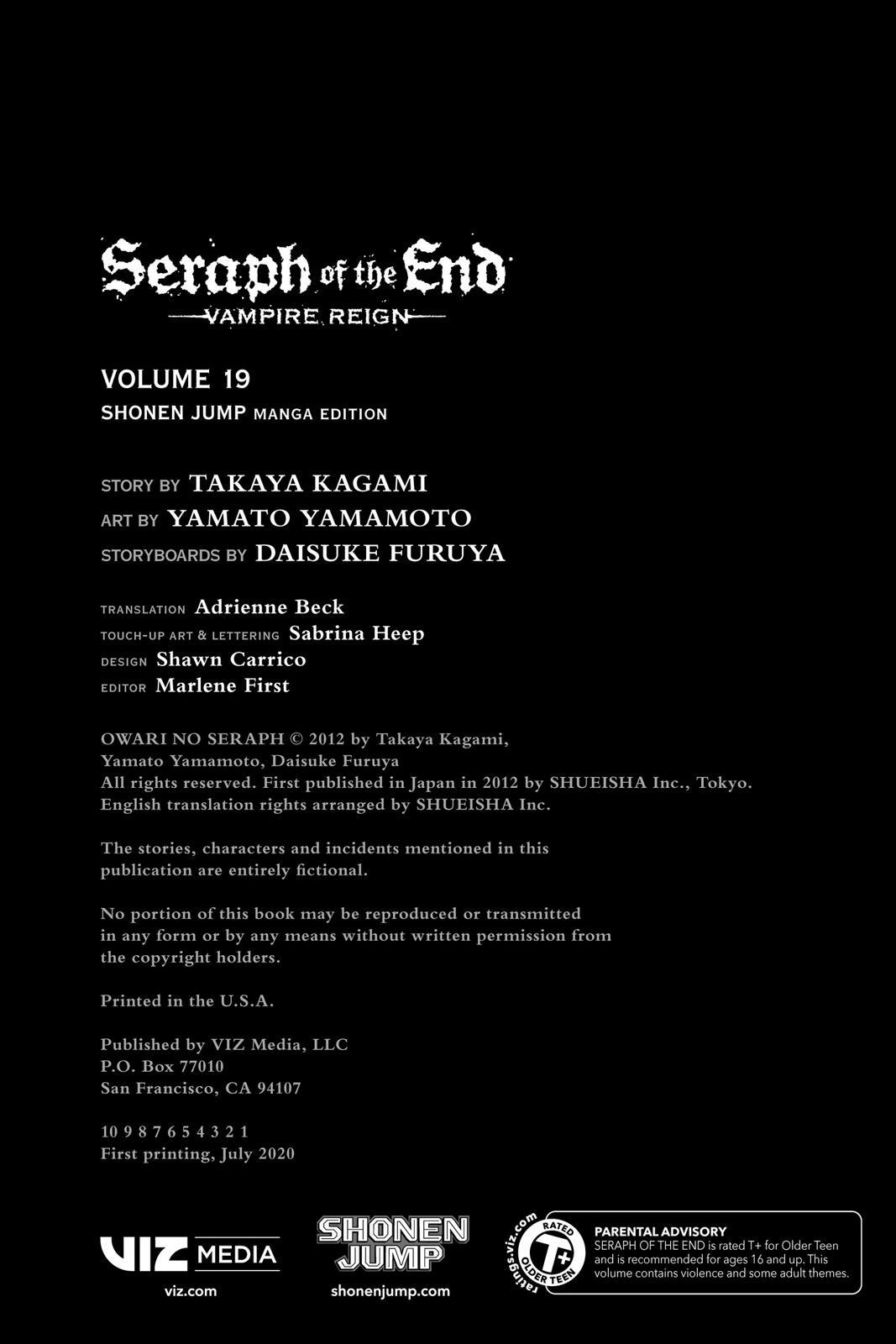 Read Owari no Seraph Manga Online